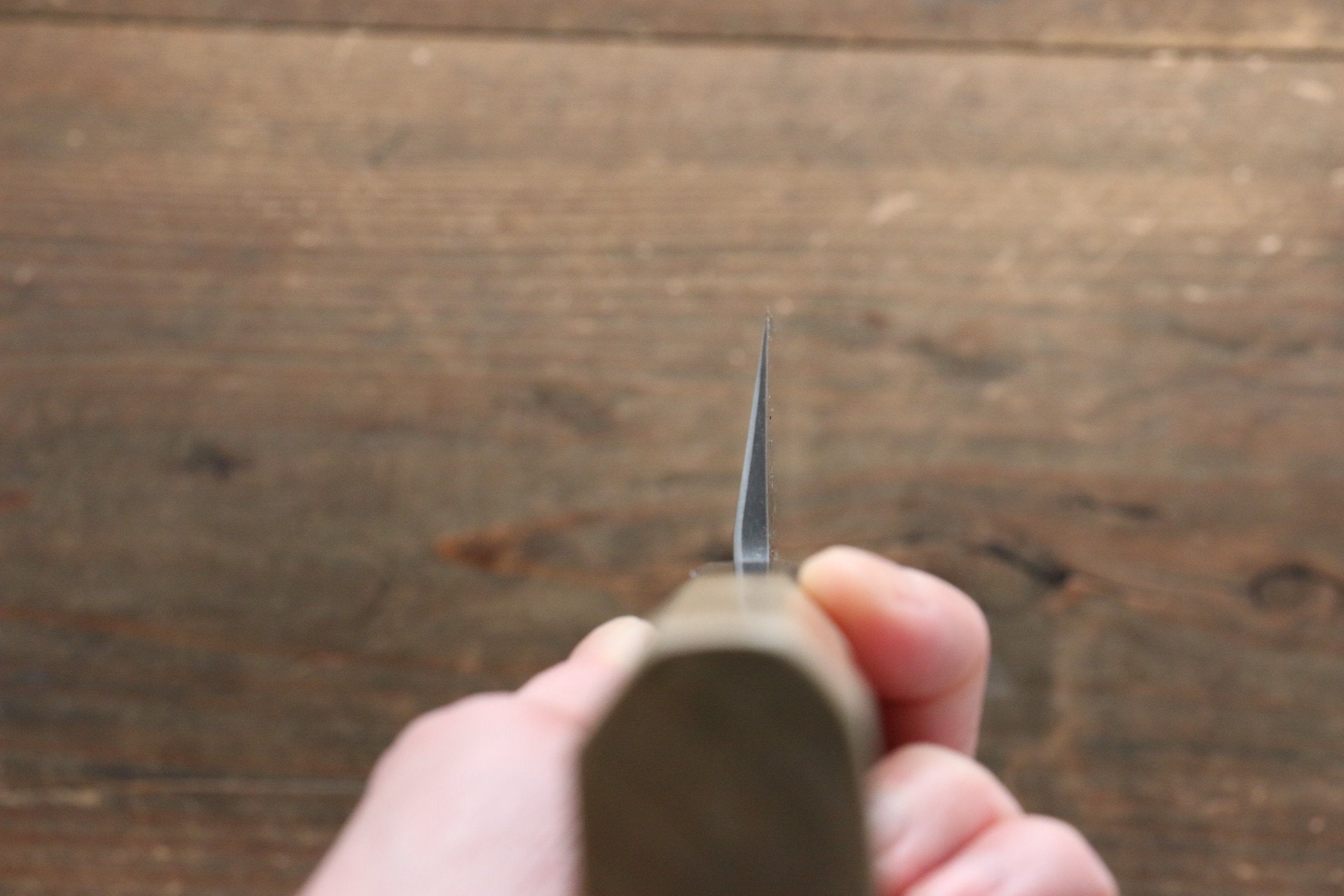 Sukenari Blue Steel No.2 Hongasumi Usuba 210mm Magnolia Handle - Japanny - Best Japanese Knife