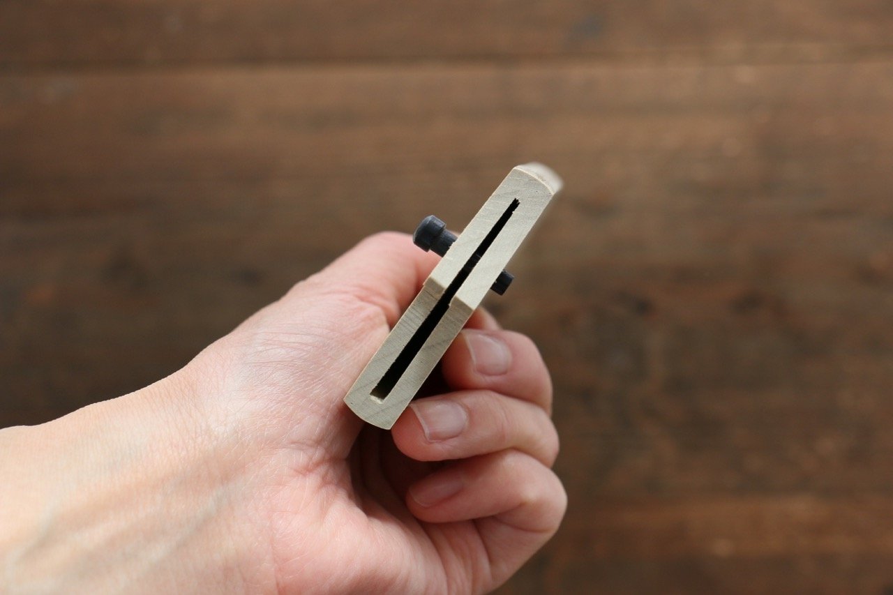 Magnolia Sheath for 300mm Sujihiki with Plywood pin Houei - Japanny - Best Japanese Knife