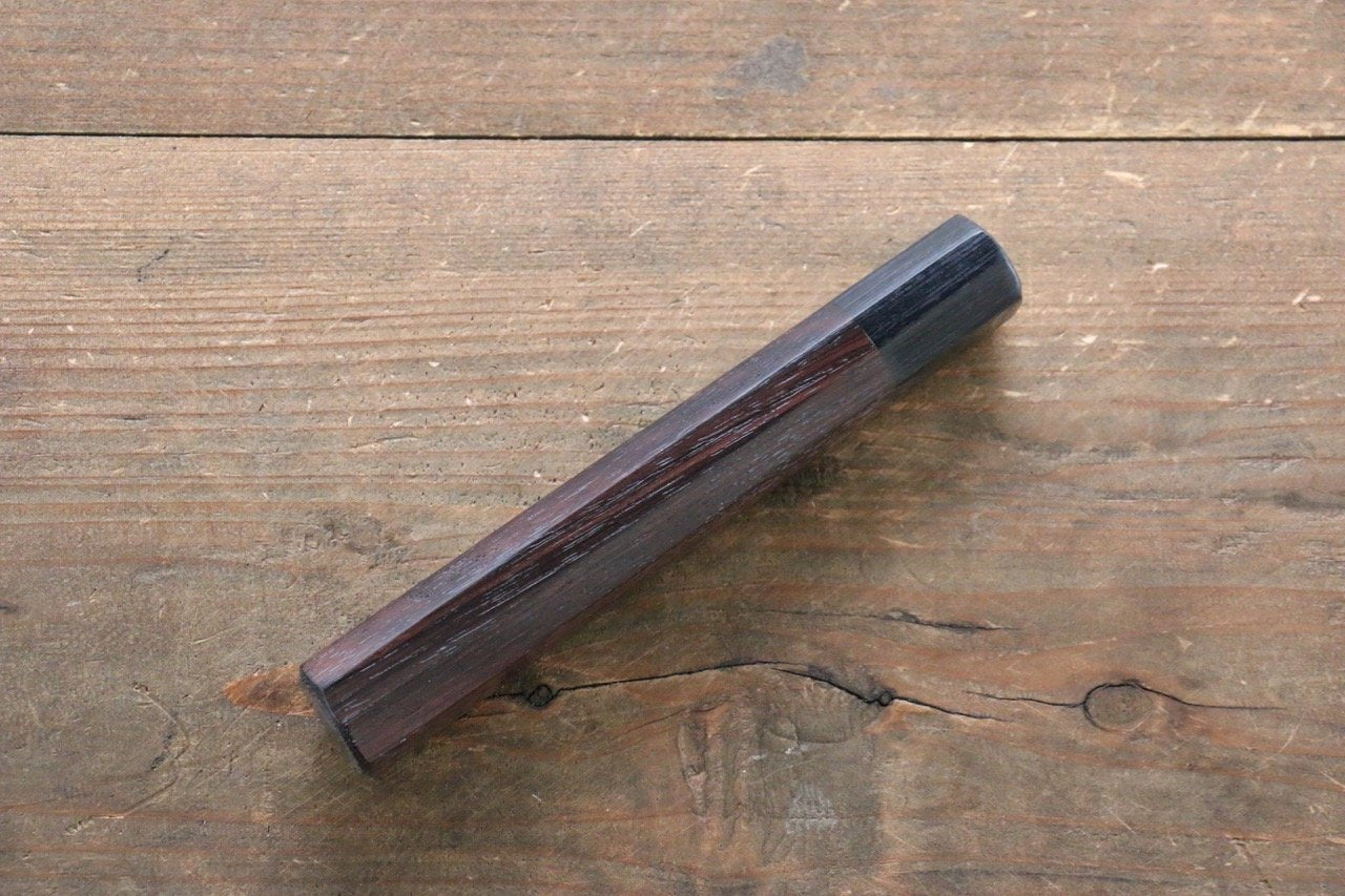 Octagonal Shitan Knife Handle for Gyuto Knife 210mm - Japanny - Best Japanese Knife