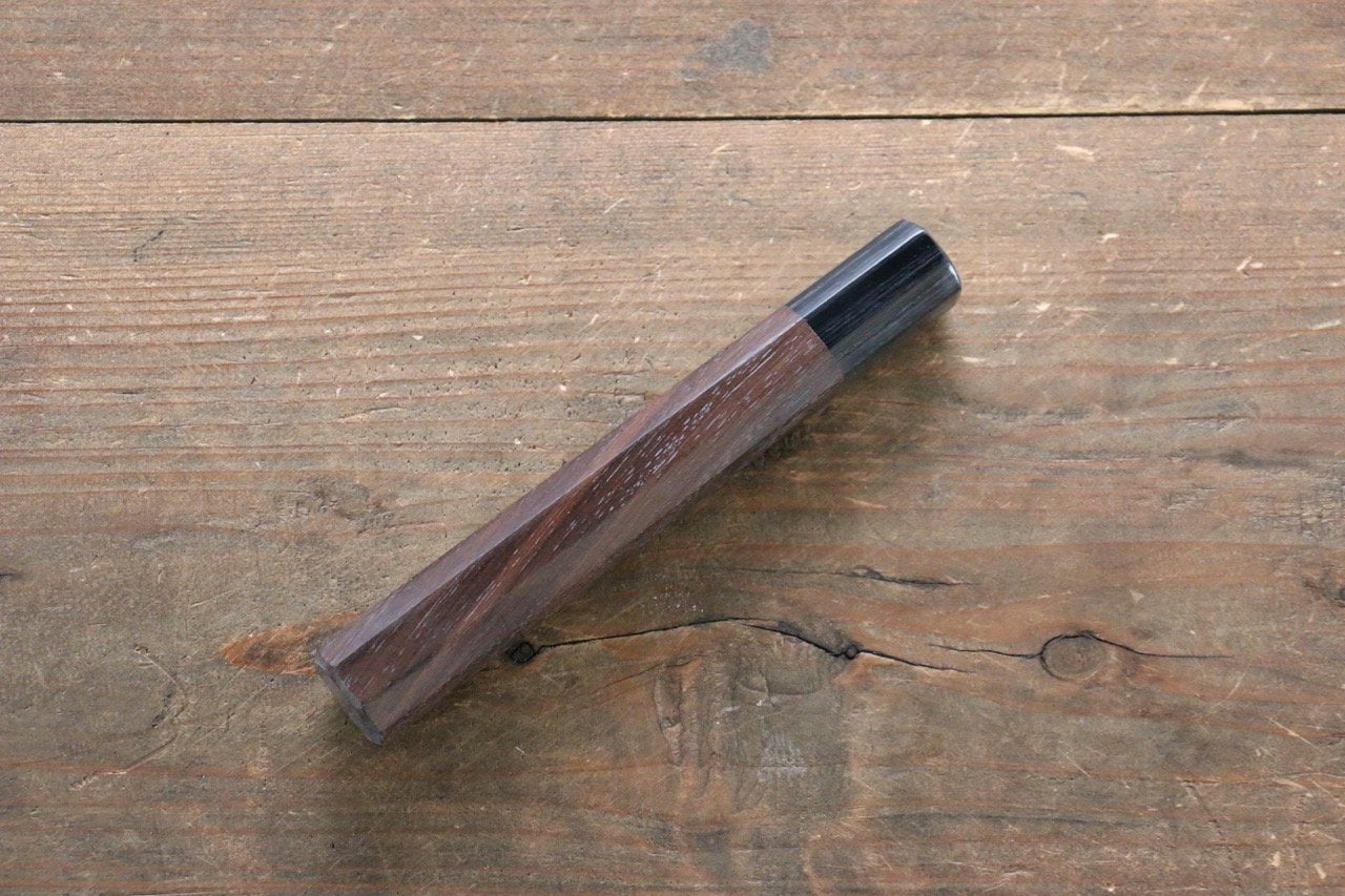 Octagonal Shitan Knife Handle for Sujihiki Knife 240mm - Japanny - Best Japanese Knife