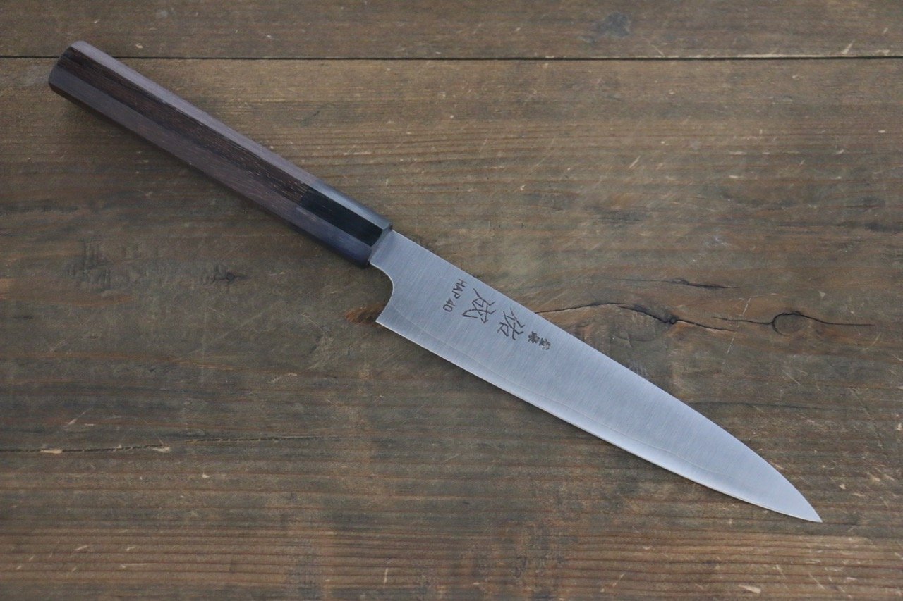 Sukenari HAP40 3 Layer Petty-Utility 165mm Shitan Handle - Japanny - Best Japanese Knife