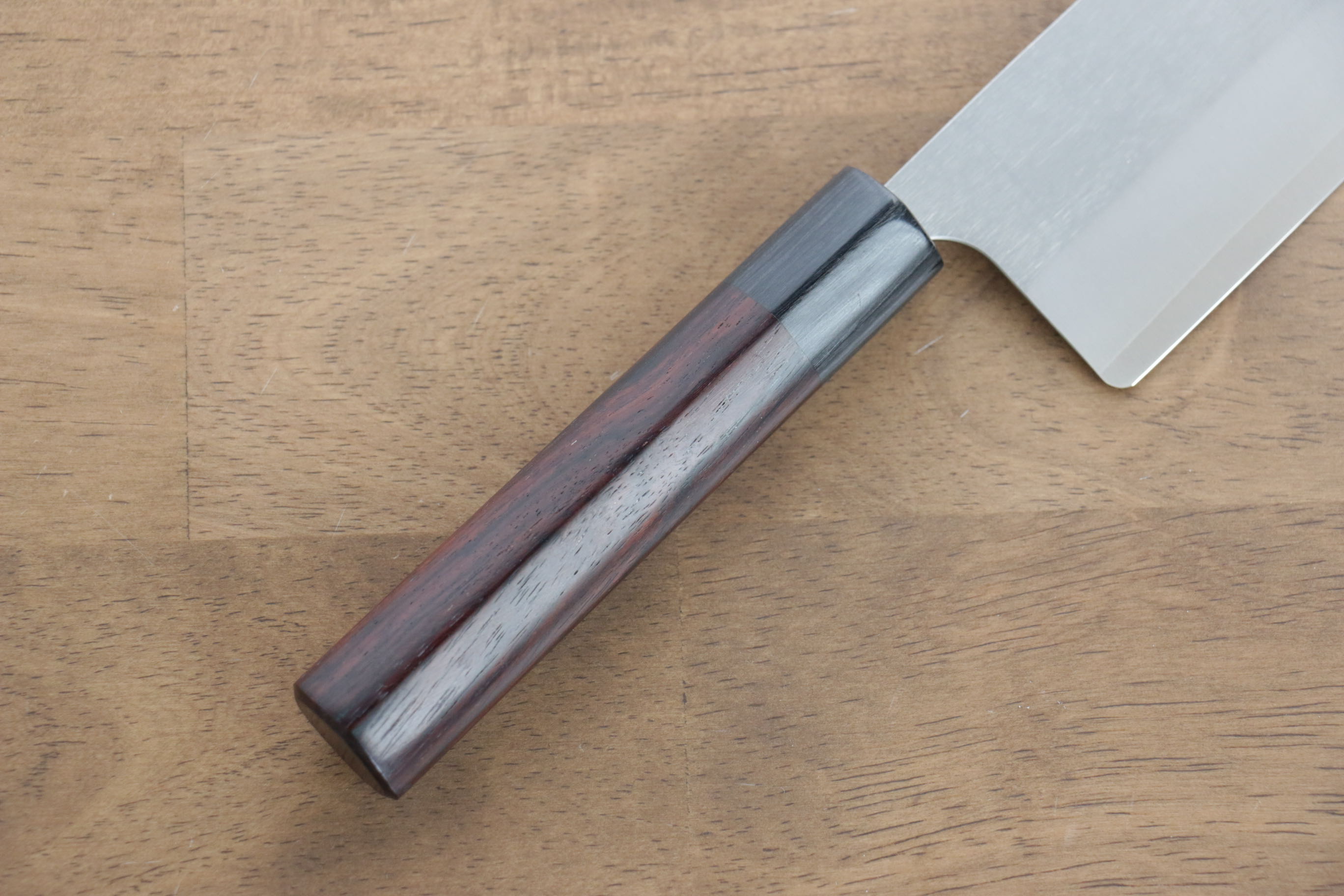 Shungo Ogata SG2 Santoku(Maru) 150mm Shitan Handle - Japanny - Best Japanese Knife