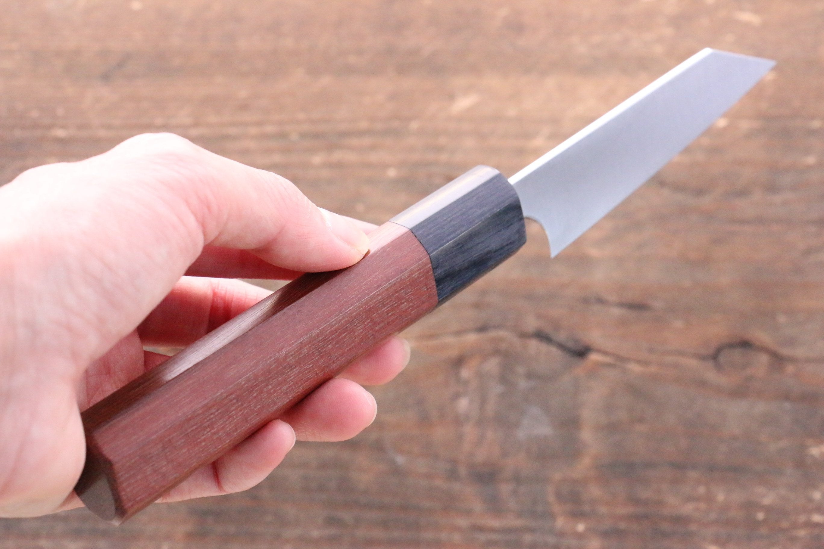 Shibata Takayuki Koutetsu SG2 Petty-Utility 80mm Jarrah Handle - Japanny - Best Japanese Knife