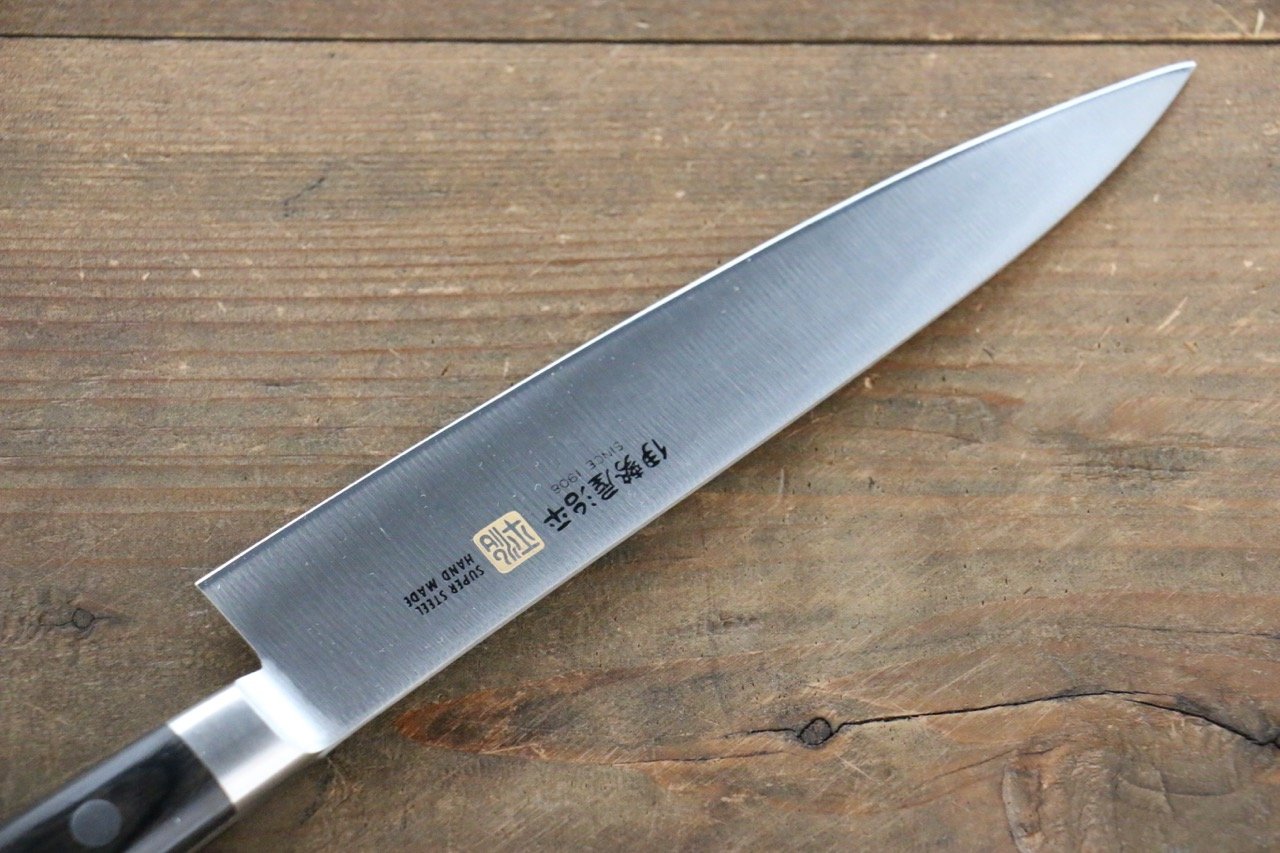 Iseya Molybdenum Petty-Utility 150mm Black Pakka wood Handle - Japanny - Best Japanese Knife