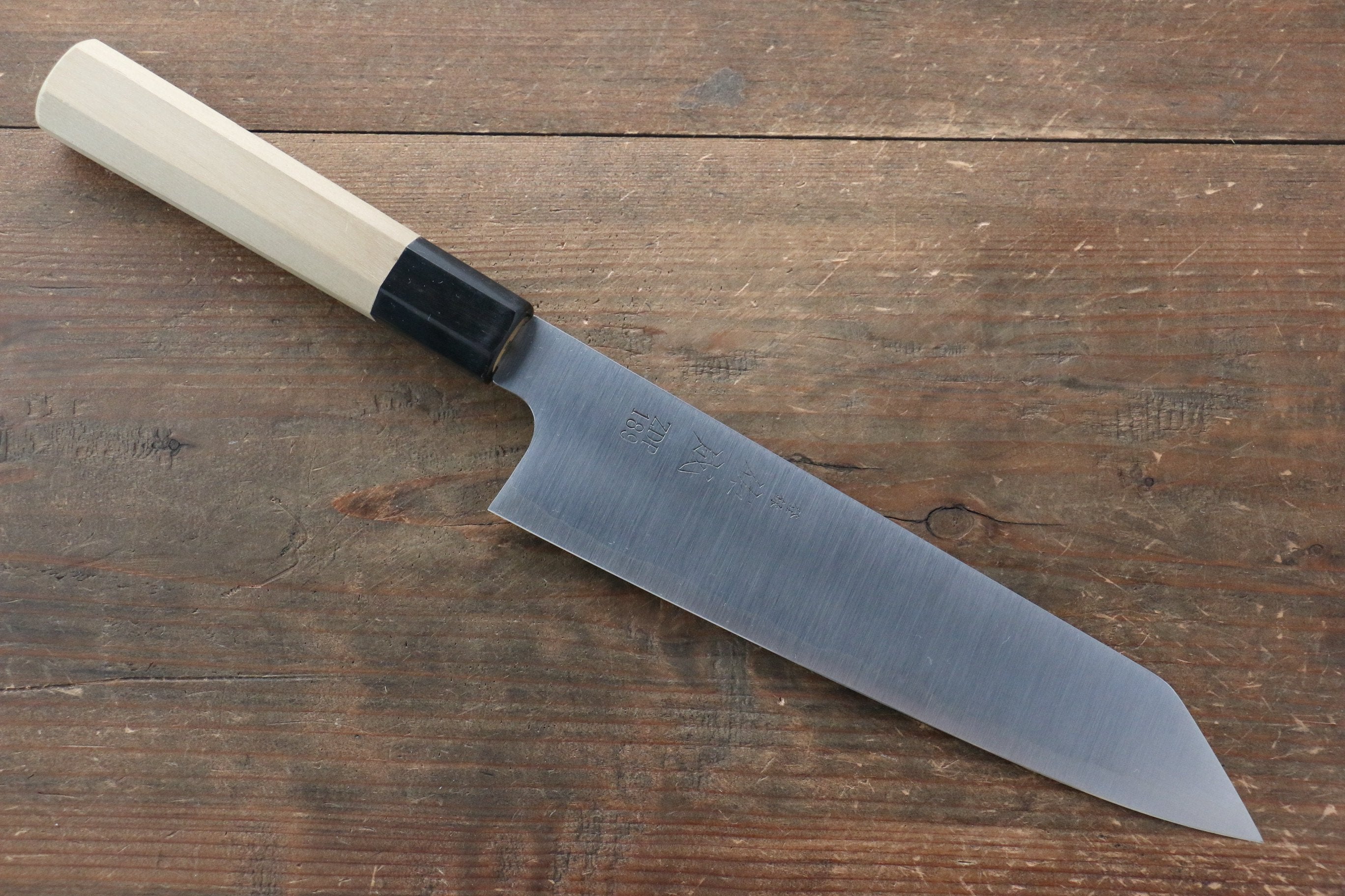 Sukenari ZDP189 3 Layer Kiritsuke Gyuto 210mm Magnolia Handle - Japanny - Best Japanese Knife