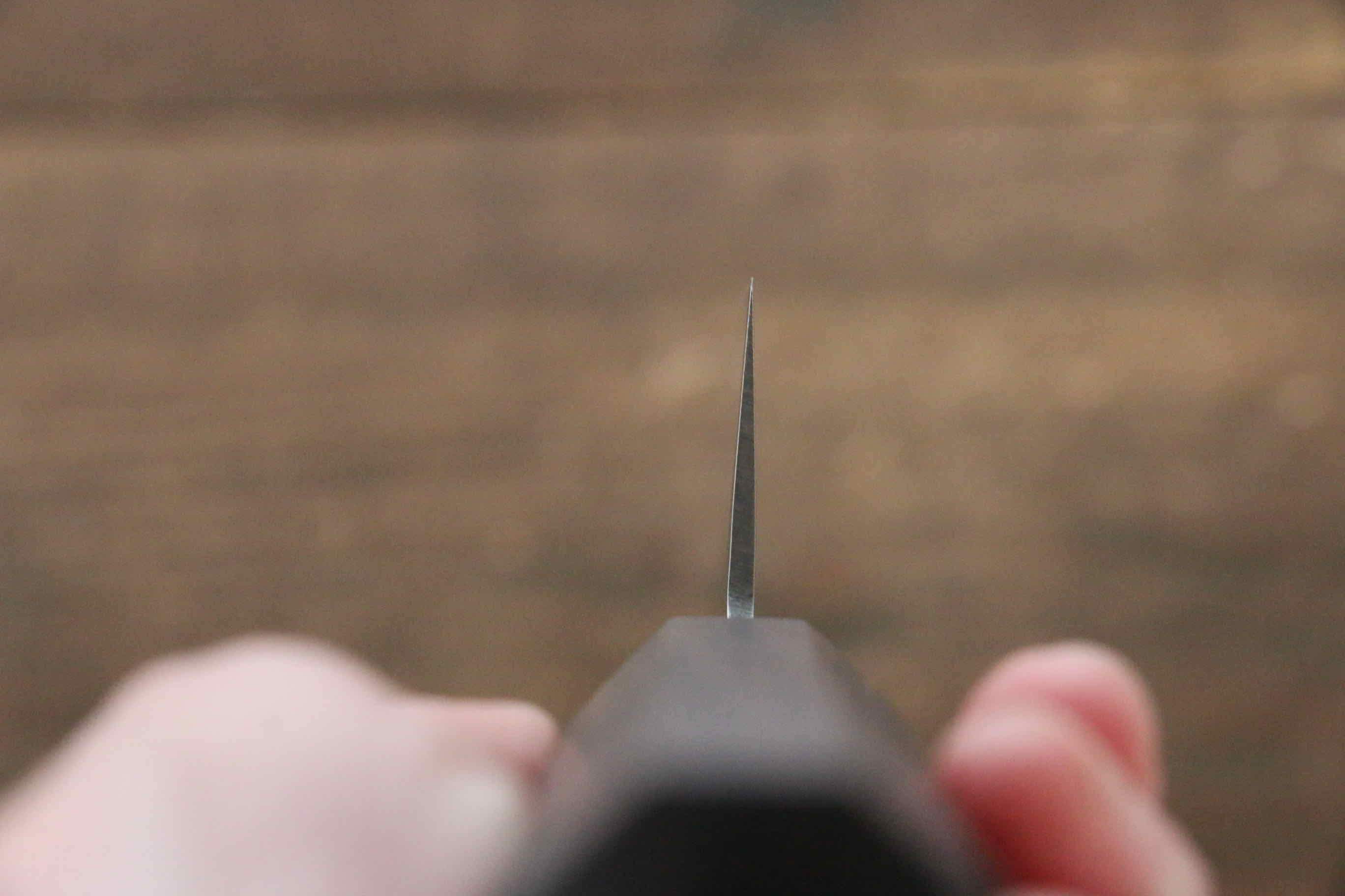 Jikko VG10 17 Layer Santoku 170mm Ebony Wood Handle - Japanny - Best Japanese Knife