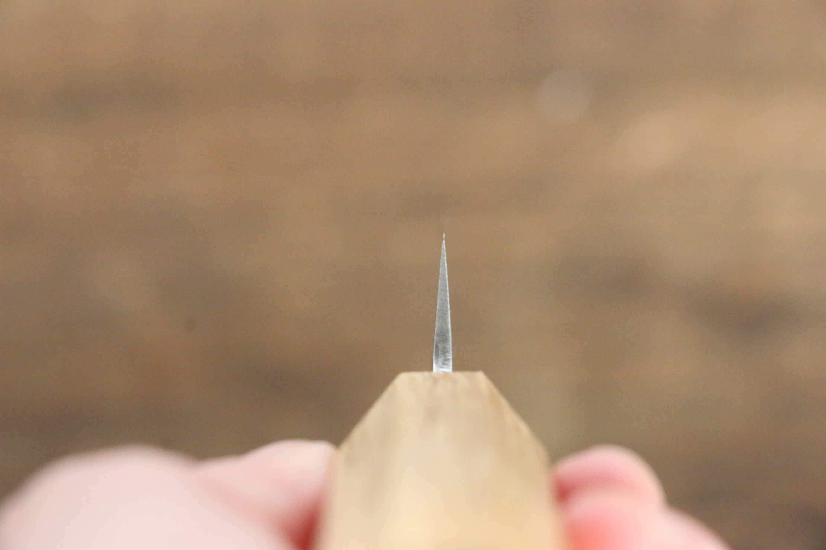 Jikko VG10 17 Layer Kiritsuke Petty-Utility 140mm Oak Handle - Japanny - Best Japanese Knife