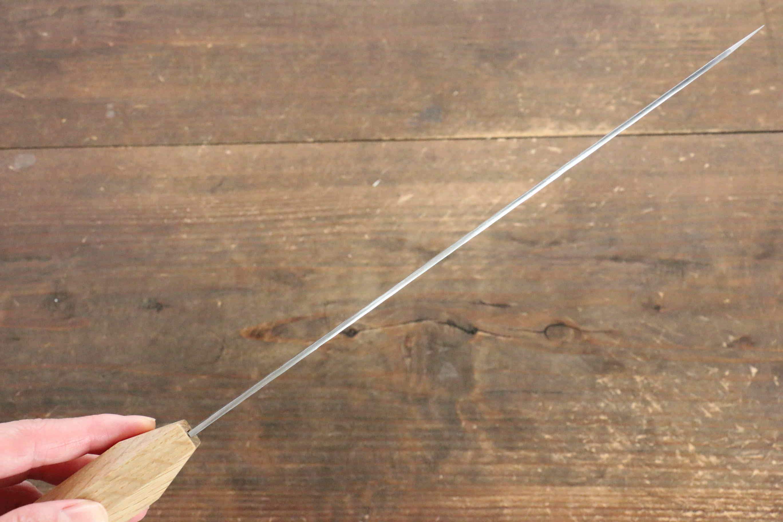 Jikko VG10 17 Layer Sujihiki 230mm Oak Handle - Japanny - Best Japanese Knife