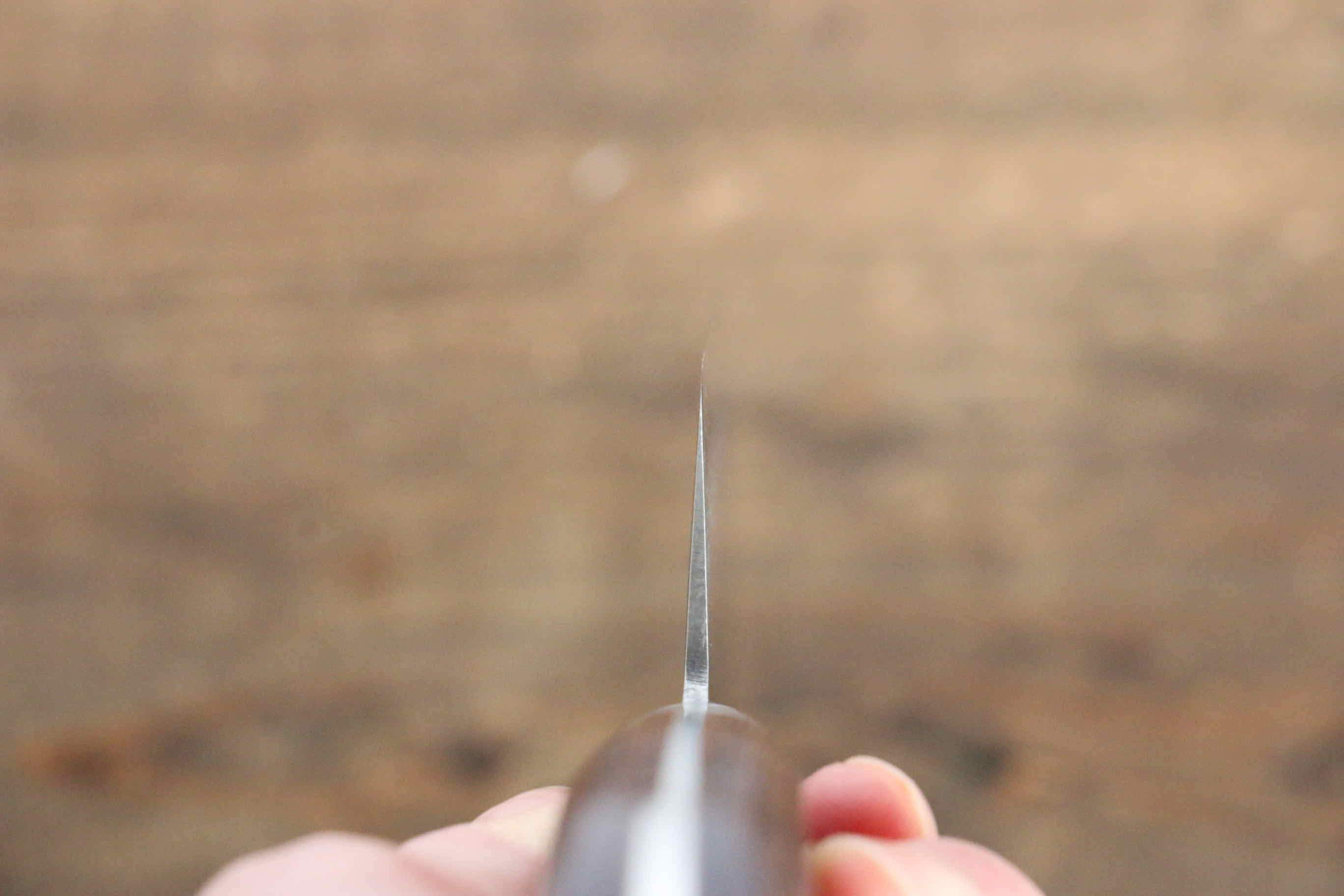 Jikko VG10 17 Layer Nakiri 160mm Mahogany Handle - Japanny - Best Japanese Knife