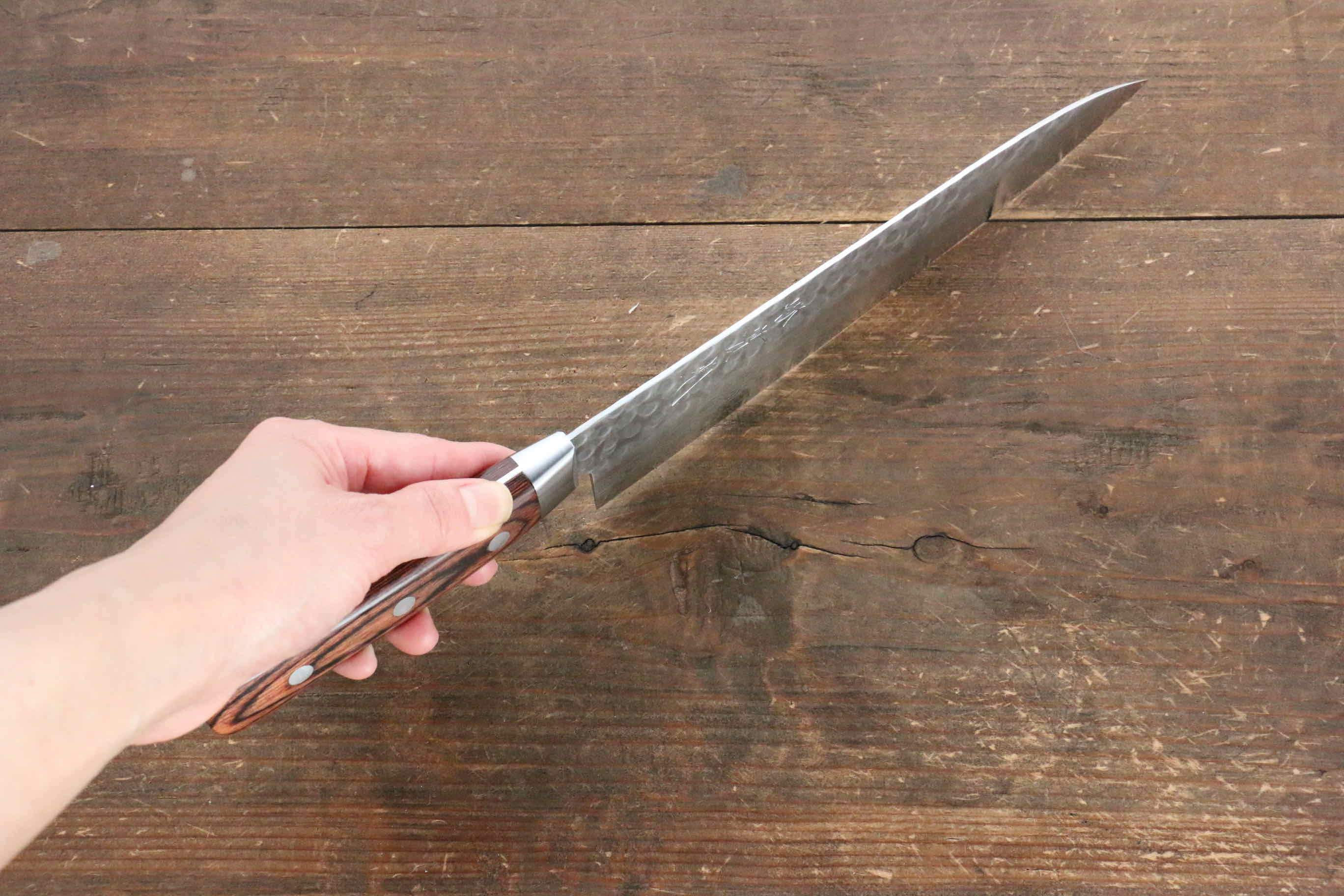 Jikko VG10 17 Layer Gyuto 210mm Mahogany Handle - Japanny - Best Japanese Knife