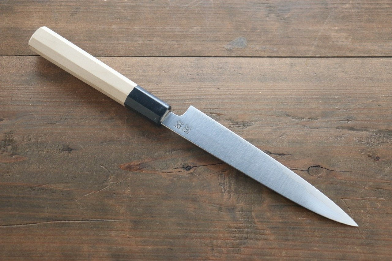 Sukenari ZDP189 3 Layer Petty-Utility 165mm Magnolia Handle - Japanny - Best Japanese Knife