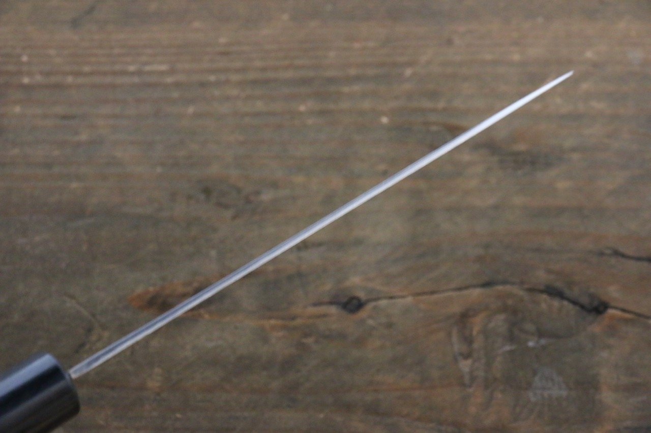 Seisuke VG10 37 Layer Damascus Petty-Utility 130mm Shitan Handle - Japanny - Best Japanese Knife