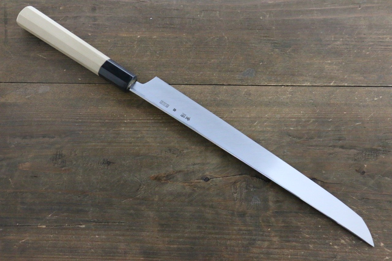 Choyo White Steel Mirrored Finish Sakimaru Takohiki 270mm - Japanny - Best Japanese Knife