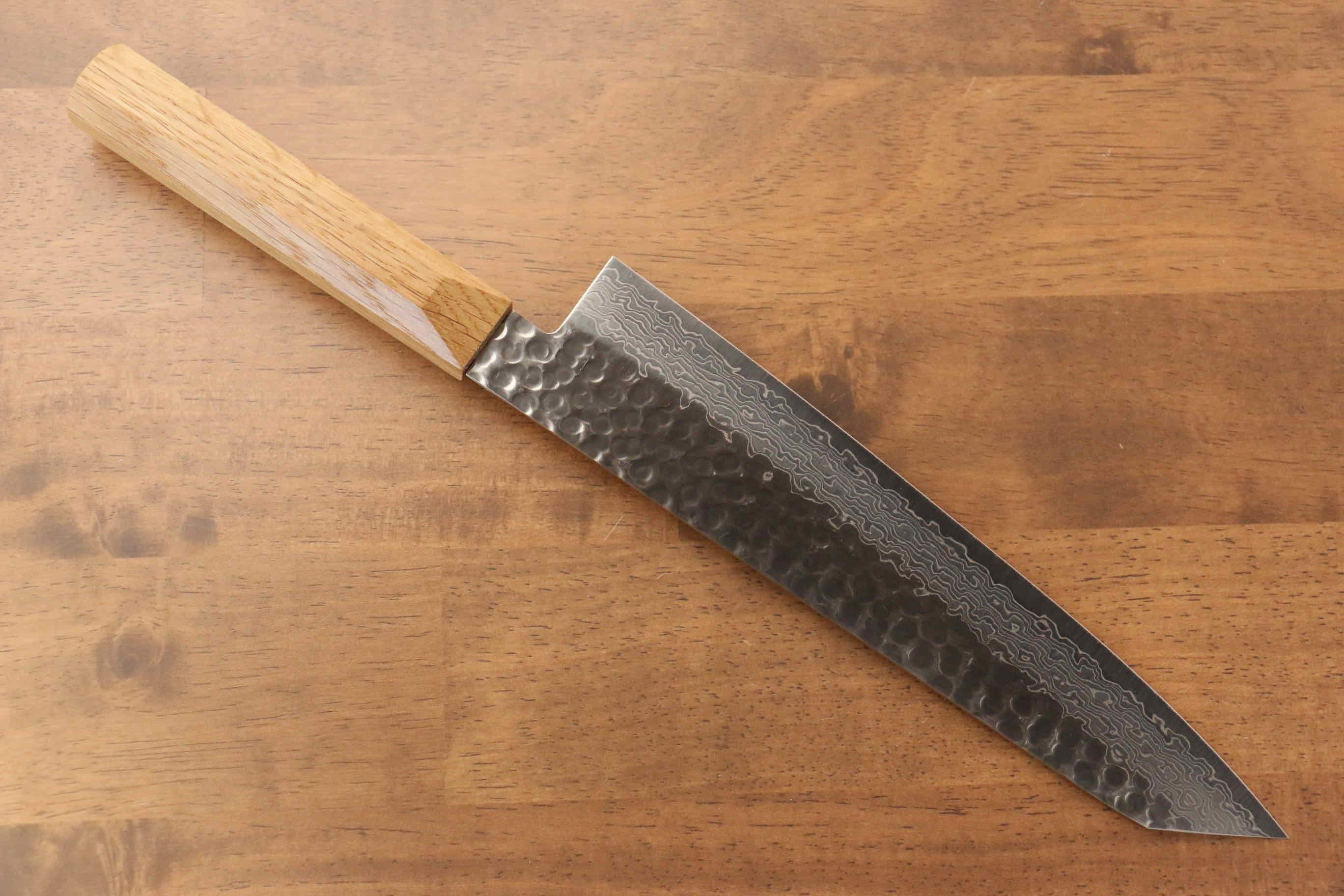 Jikko VG10 17 Layer Gyuto 230mm Oak Handle - Japanny - Best Japanese Knife