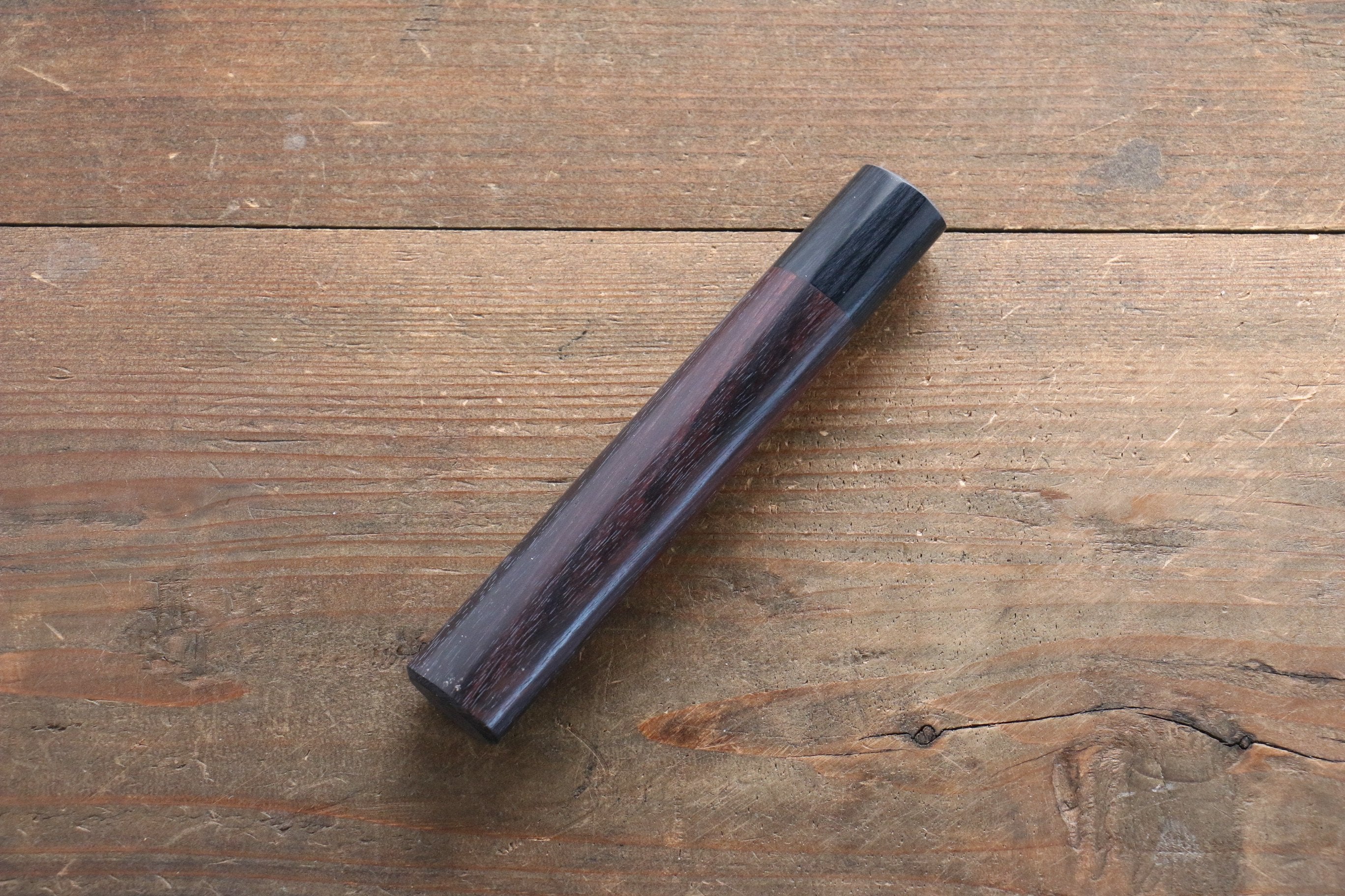 D-shape Shitan Knife Handle for Sujihiki Knife 240mm - Japanny - Best Japanese Knife