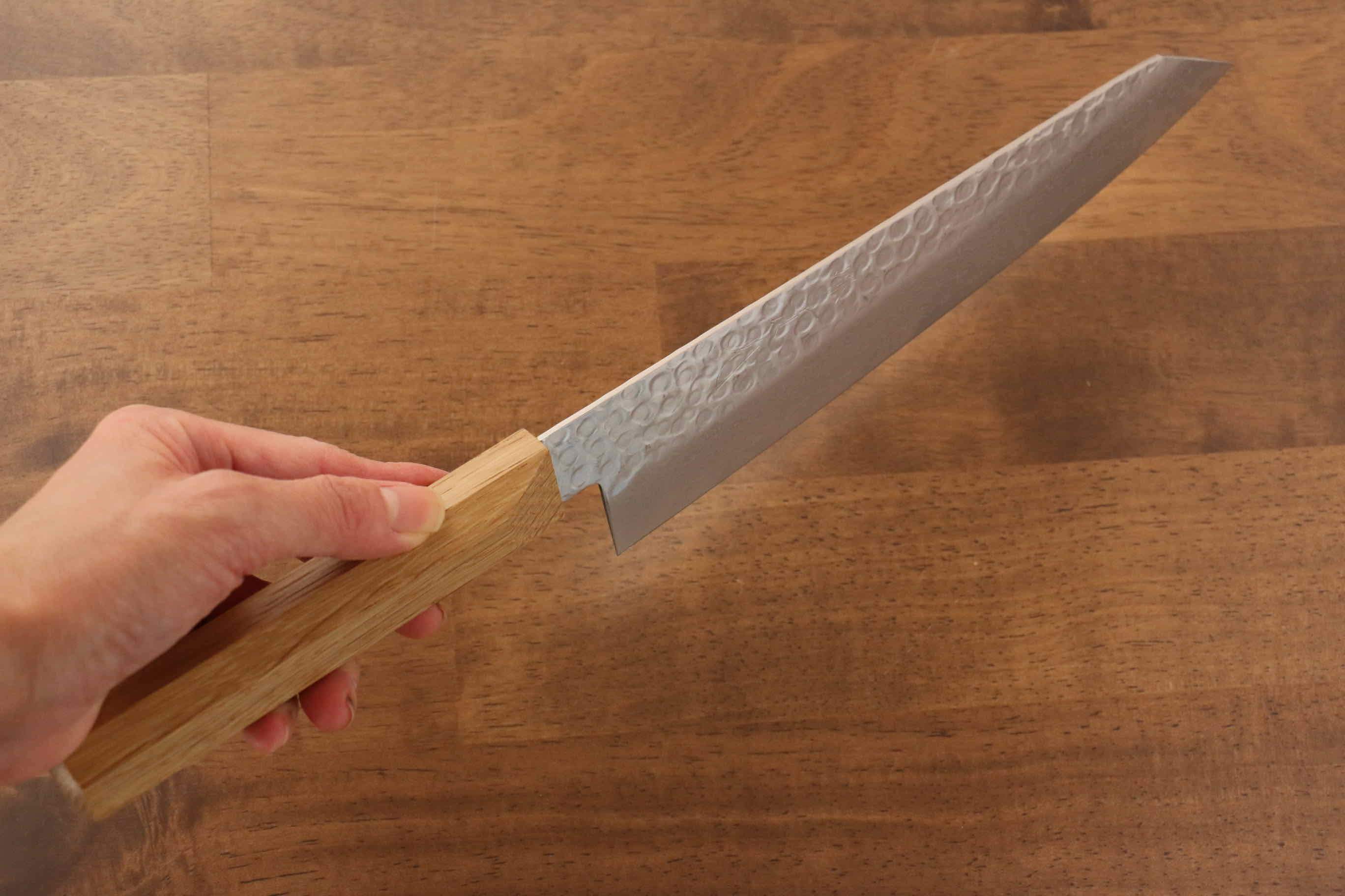 Jikko VG10 17 Layer Gyuto 230mm Oak Handle - Japanny - Best Japanese Knife