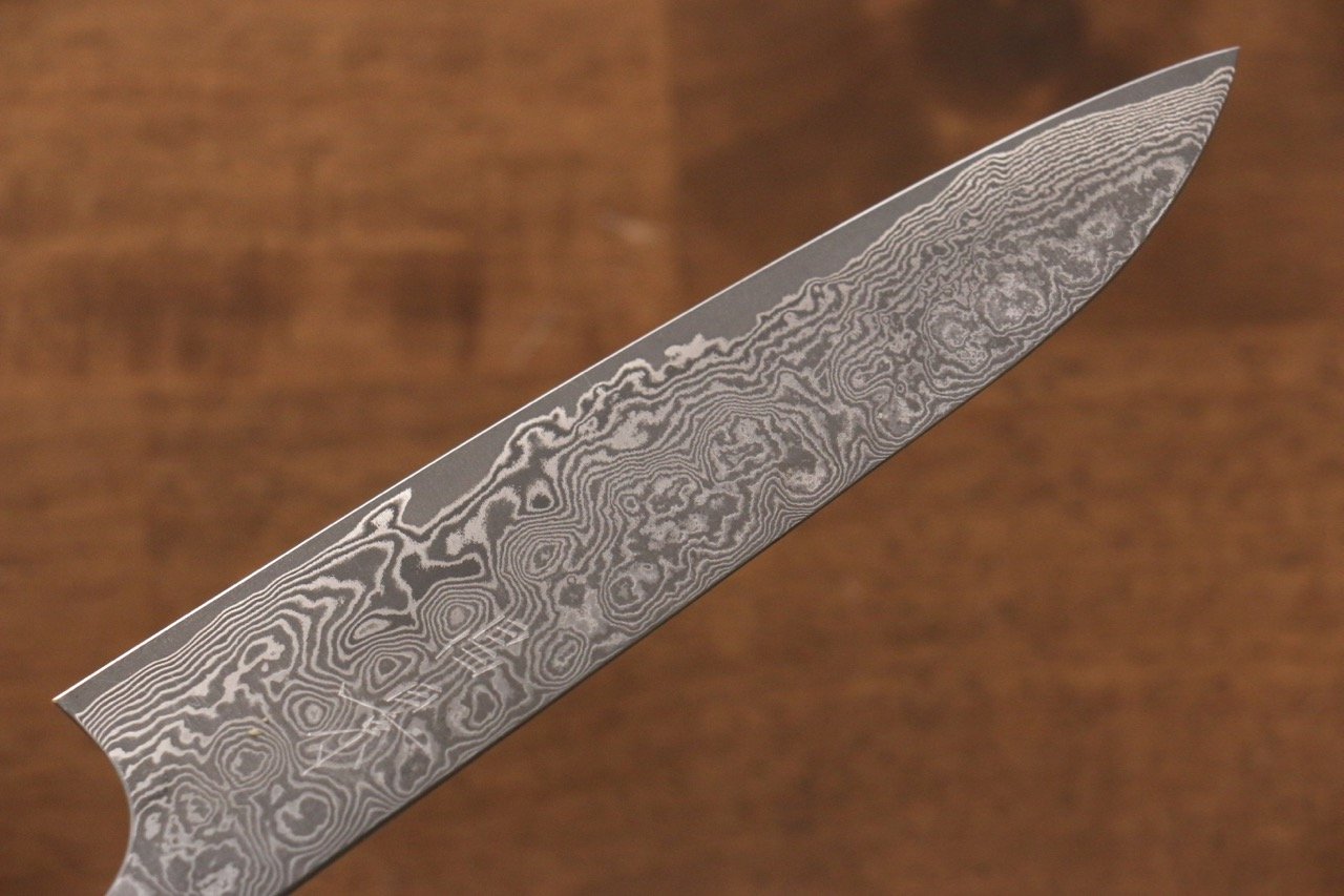 Masakage Kumo VG10 Damascus Petty-Utility 120mm Shitan Handle - Japanny - Best Japanese Knife