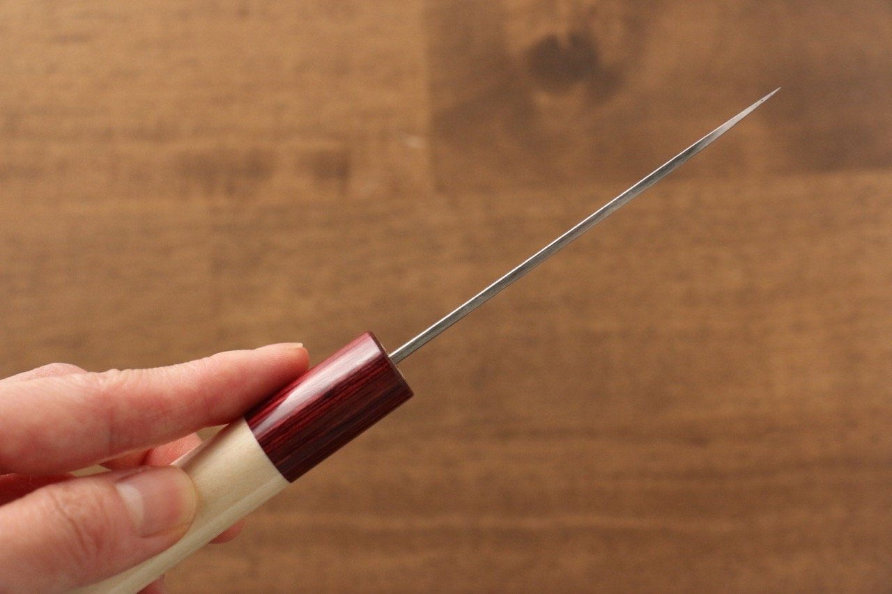 Masakage Kiri VG10 Damascus Petty-Utility 75mm MagnoliaHandle - Japanny - Best Japanese Knife