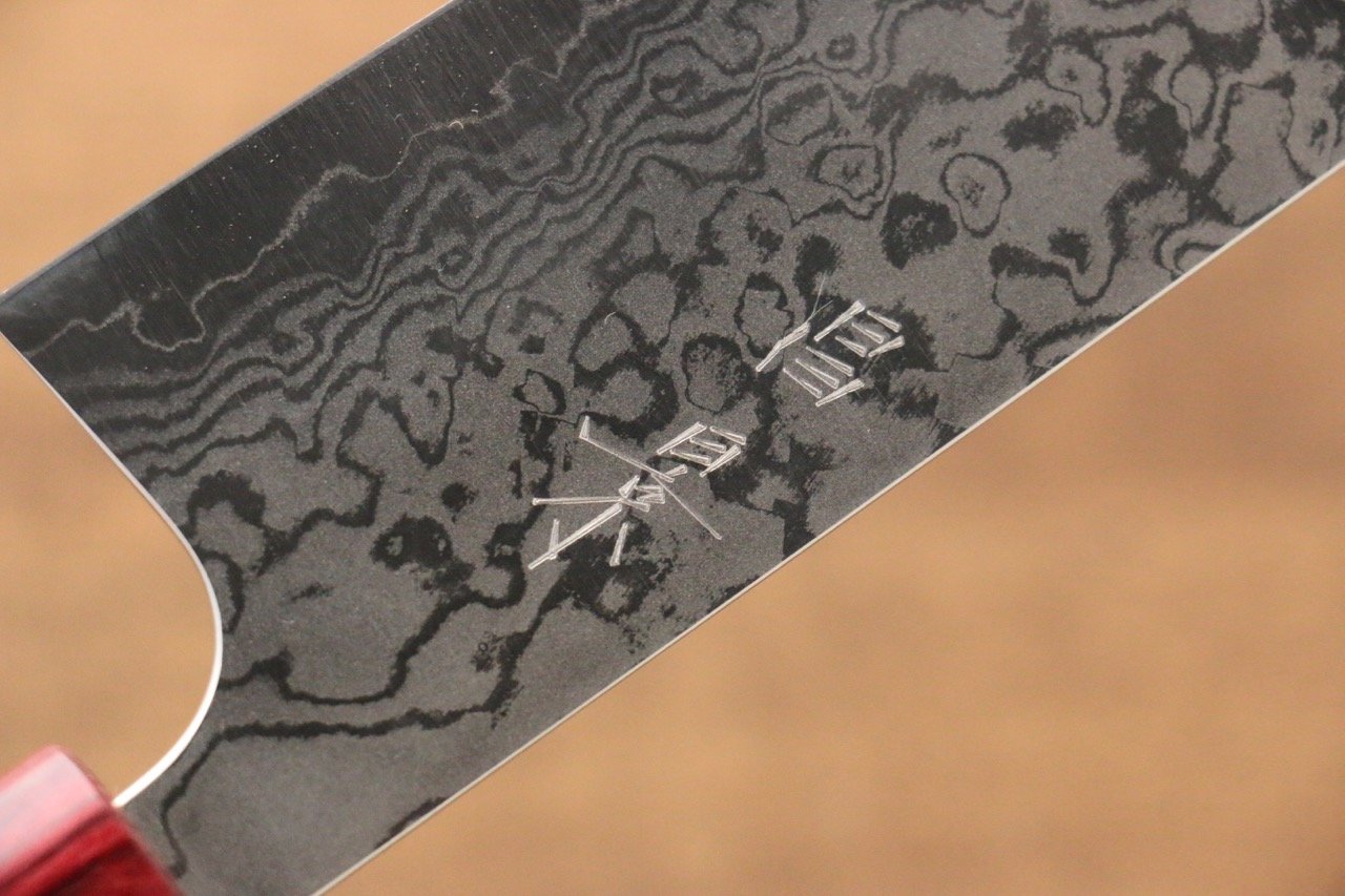 Masakage Kiri VG10 Damascus Santoku 170mm Magnolia Handle - Japanny - Best Japanese Knife