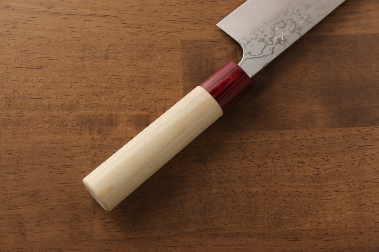 Masakage Kiri VG10 Damascus Santoku 170mm Magnolia Handle - Japanny - Best Japanese Knife
