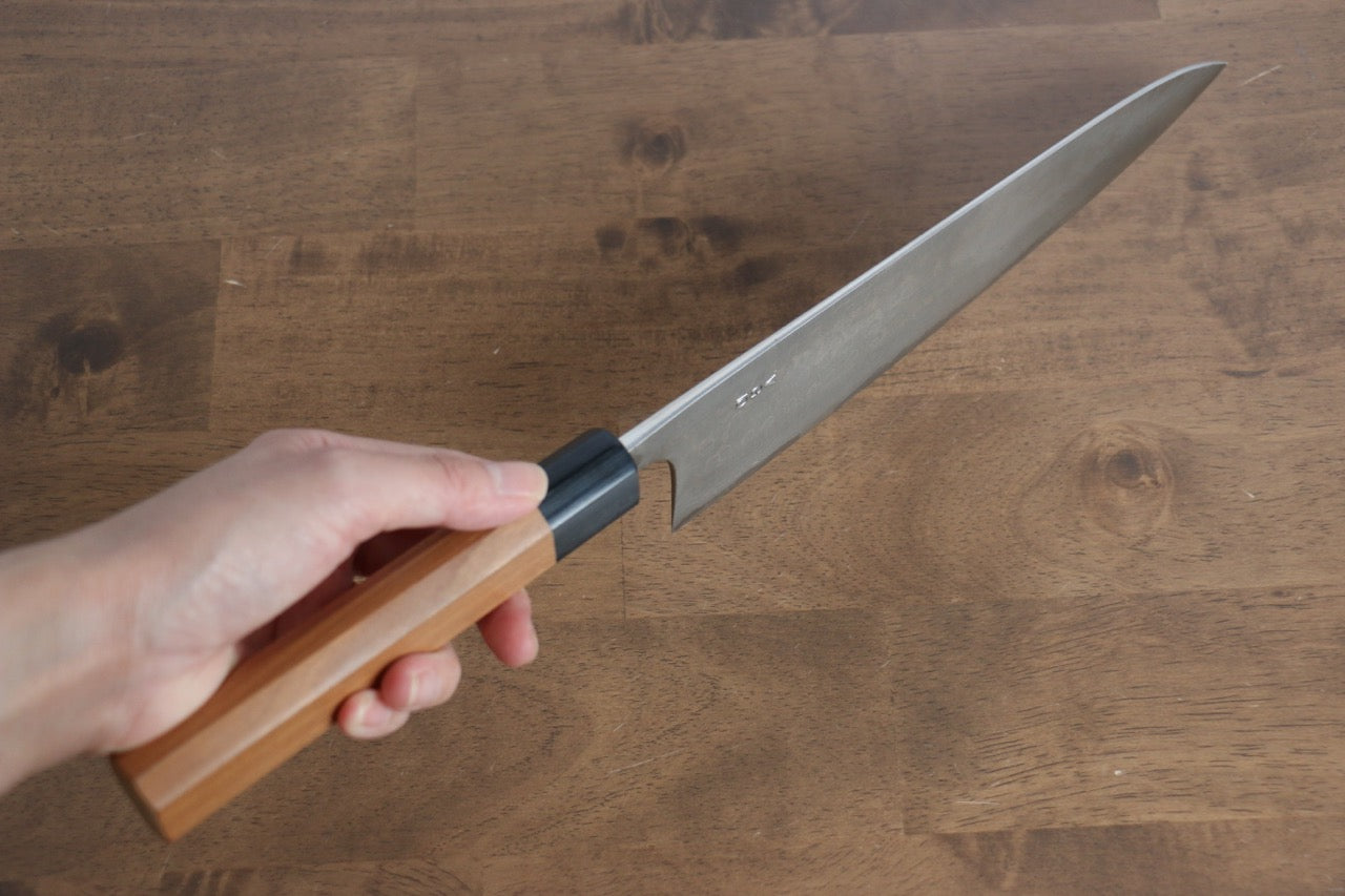 Nao Yamamoto VG10 Damascus Gyuto 240mm Cherry Wood Handle - Japanny - Best Japanese Knife