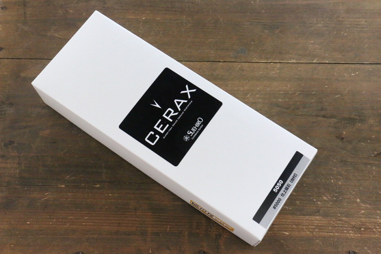 Suehiro CERAX 5050 Ceramic Fine Sharpening Stone with Plastic Base-#5000 - Japanny - Best Japanese Knife