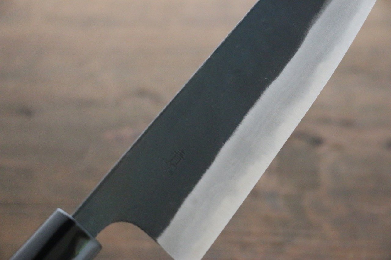 Nao Yamamoto Blue Steel No.2 Kurouchi Santoku 165mm - Japanny - Best Japanese Knife