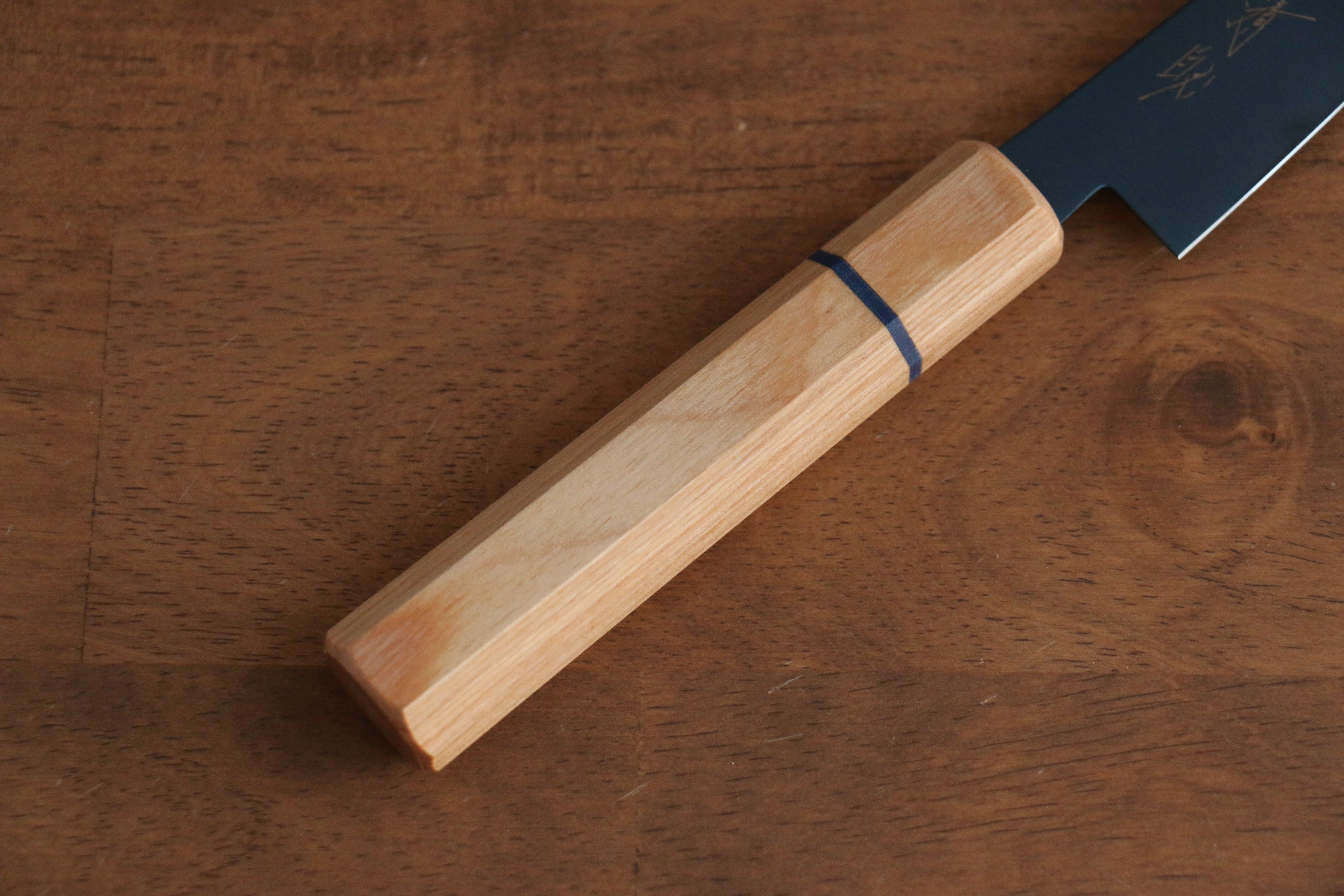 Seisuke SK-85 Ion plating Petty-Utility 120mm White wood Handle - Japanny - Best Japanese Knife