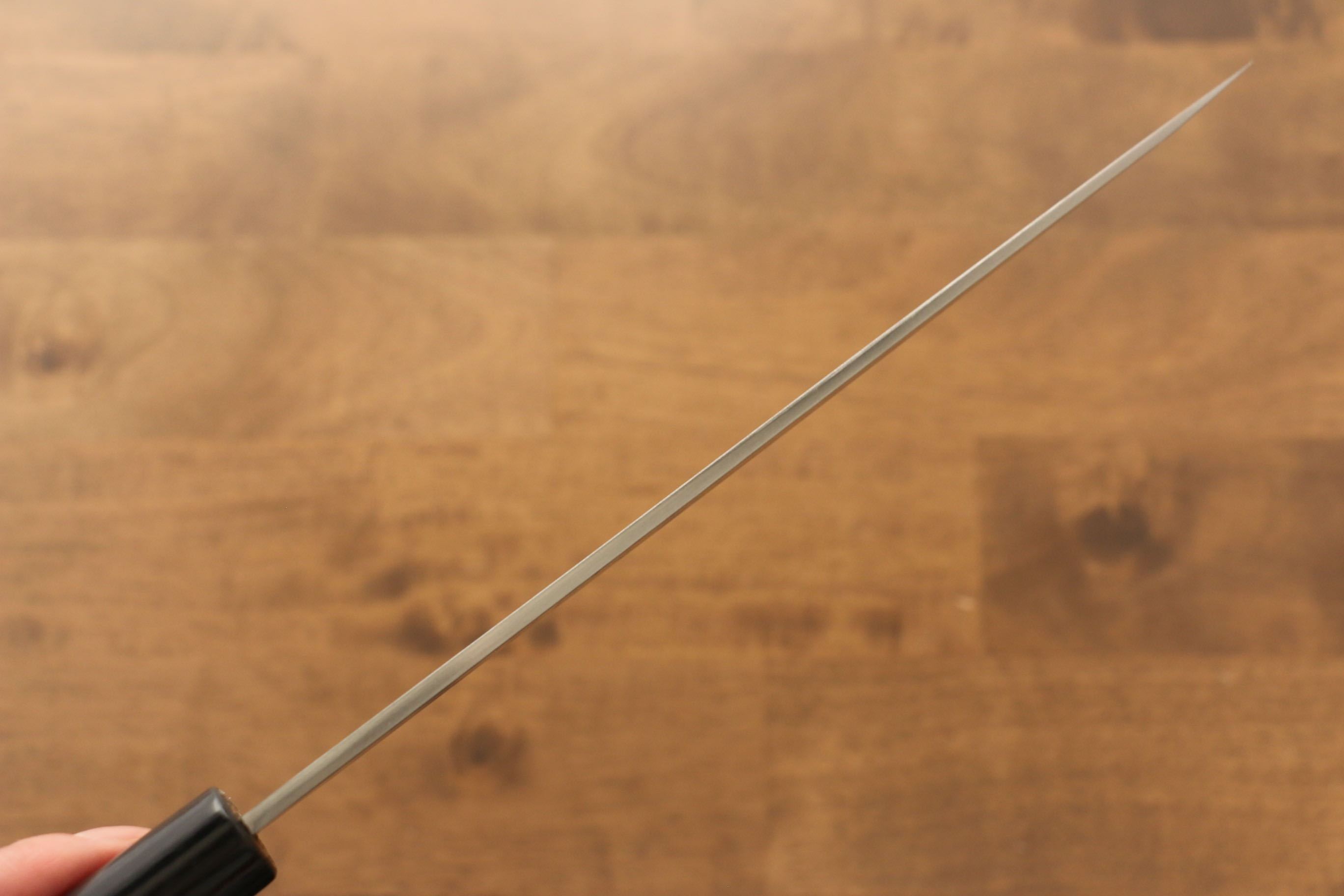 Jikko Silver Steel No.3 Yanagiba 210mm Shitan Handle - Japanny - Best Japanese Knife