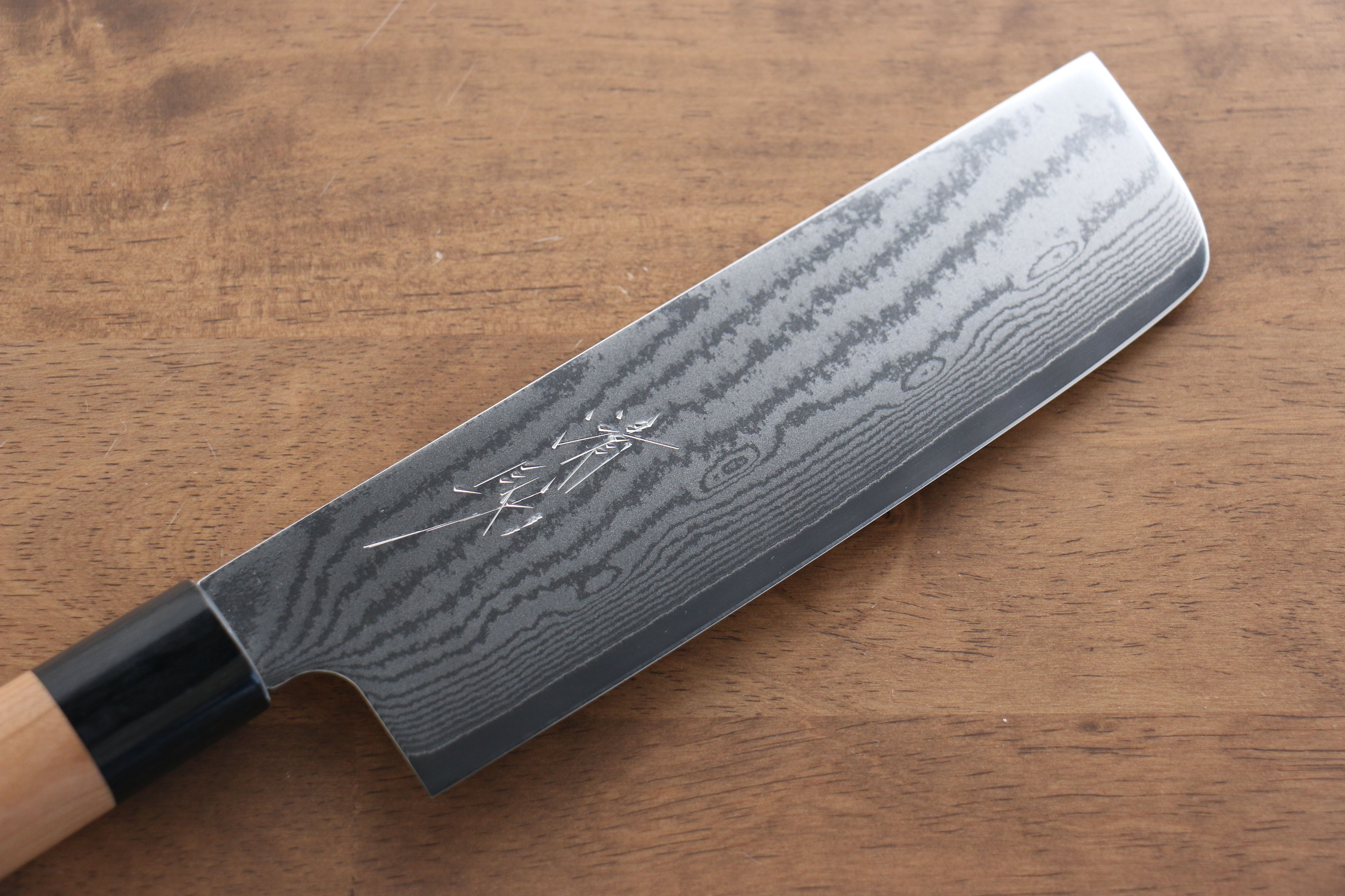 Seisuke VG10 63 Layer Damascus Usuba 165mm Cherry Wood Handle - Japanny - Best Japanese Knife