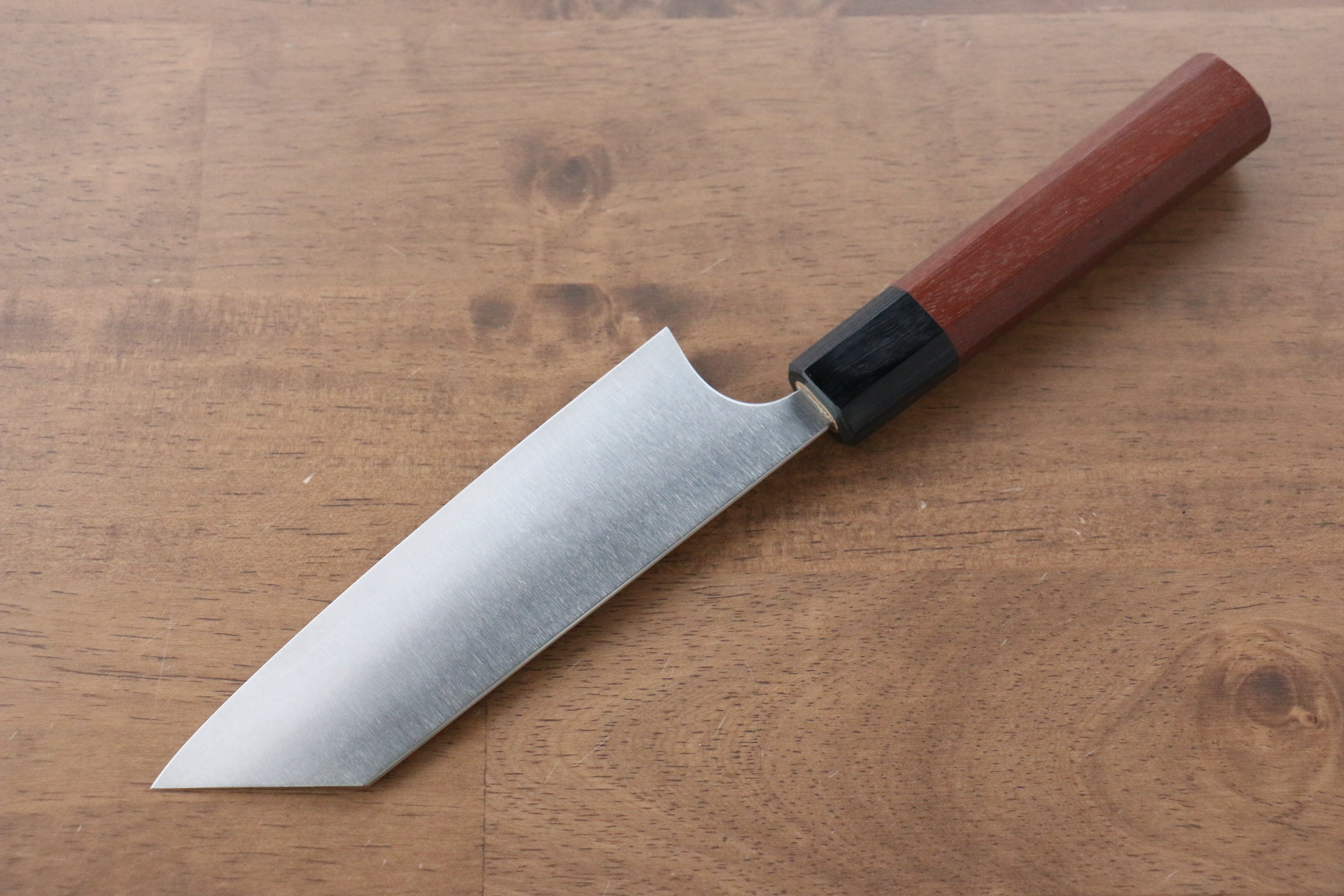 Shibata Takayuki Koutetsu SG2 Small Bunka 140mm Jarrah Handle - Japanny - Best Japanese Knife