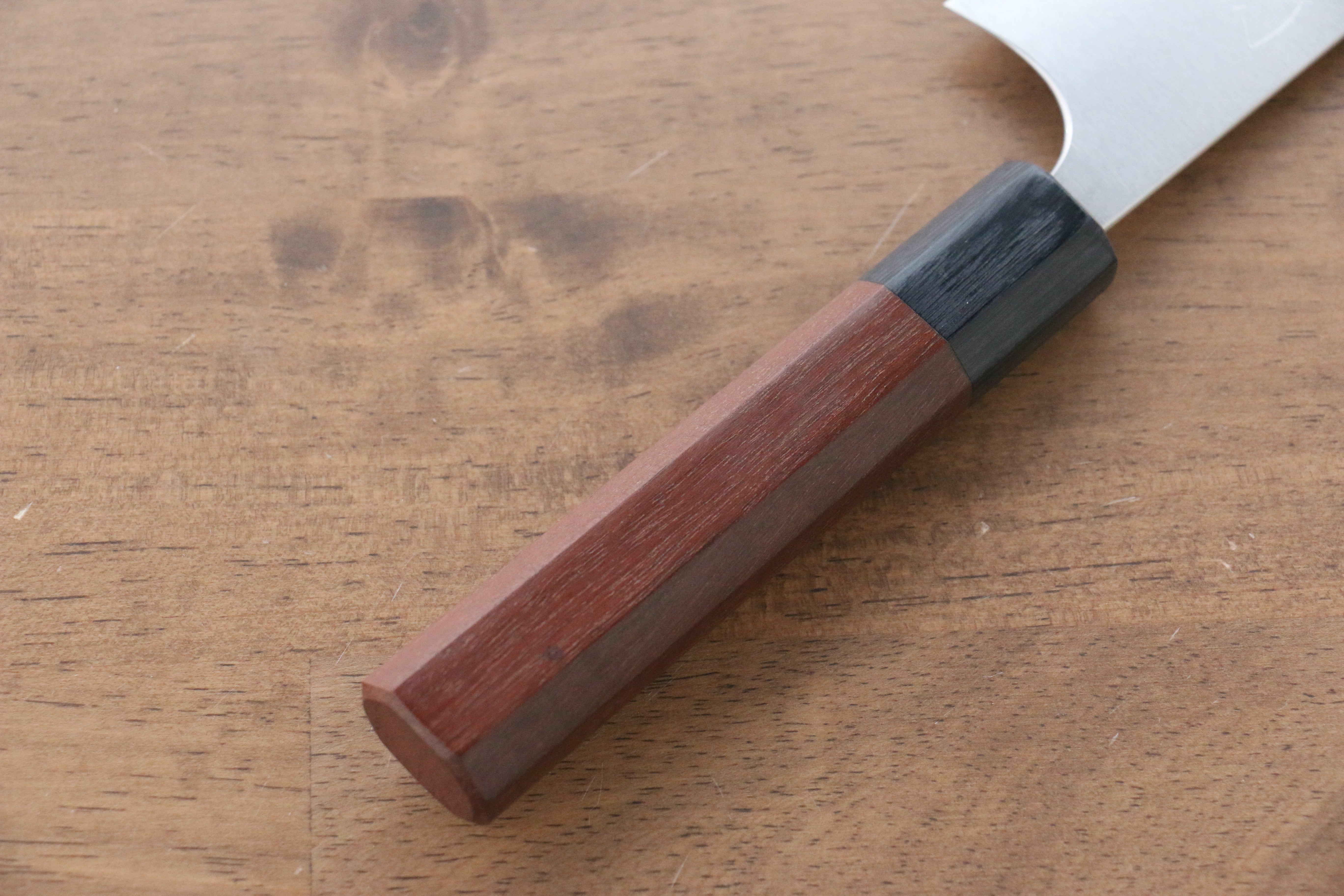 Shibata Takayuki Koutetsu SG2 Small Bunka 140mm Jarrah Handle - Japanny - Best Japanese Knife