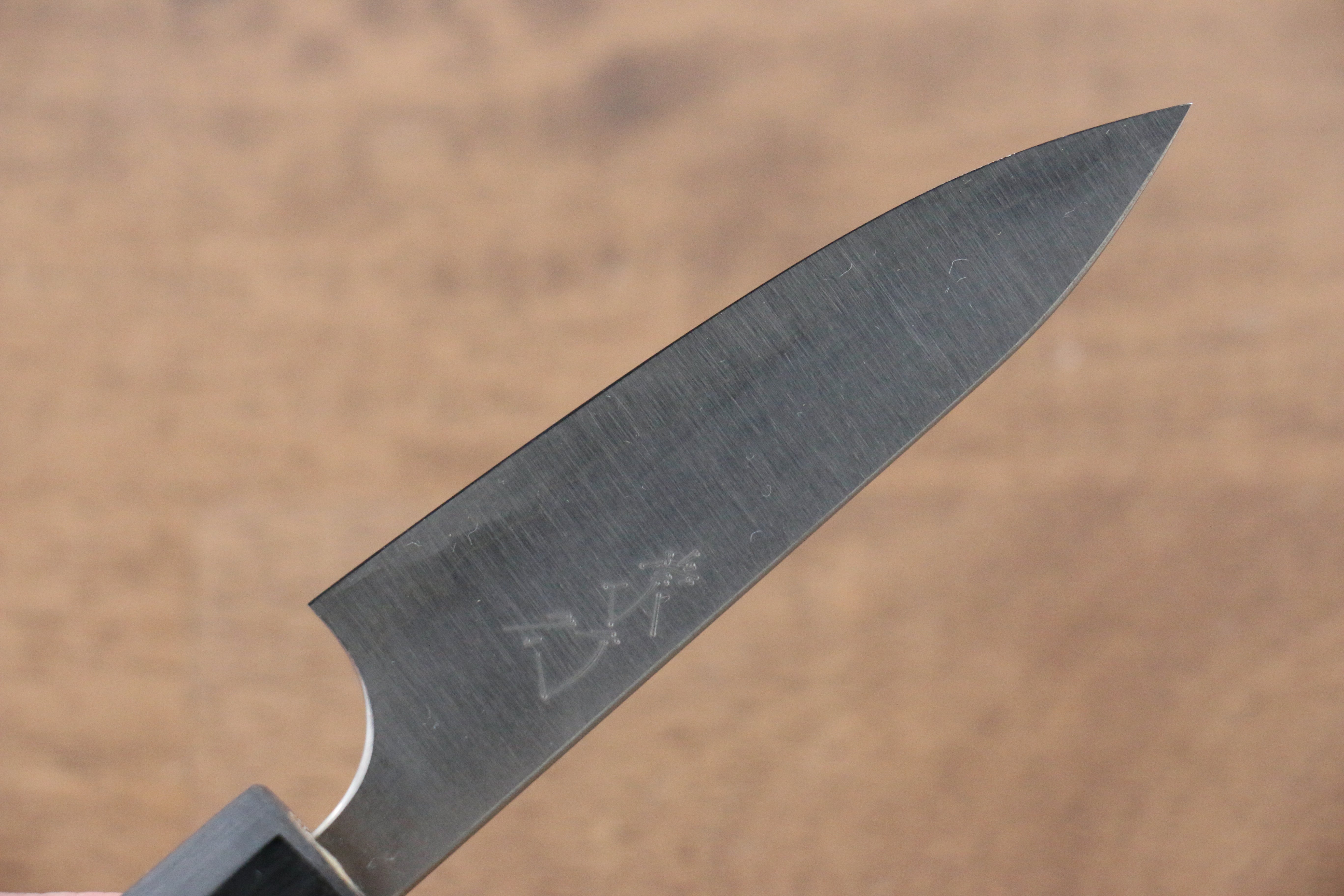 Shibata Takayuki Koutetsu Blue Super Petty-Utility 80mm Jarrah Handle - Japanny - Best Japanese Knife