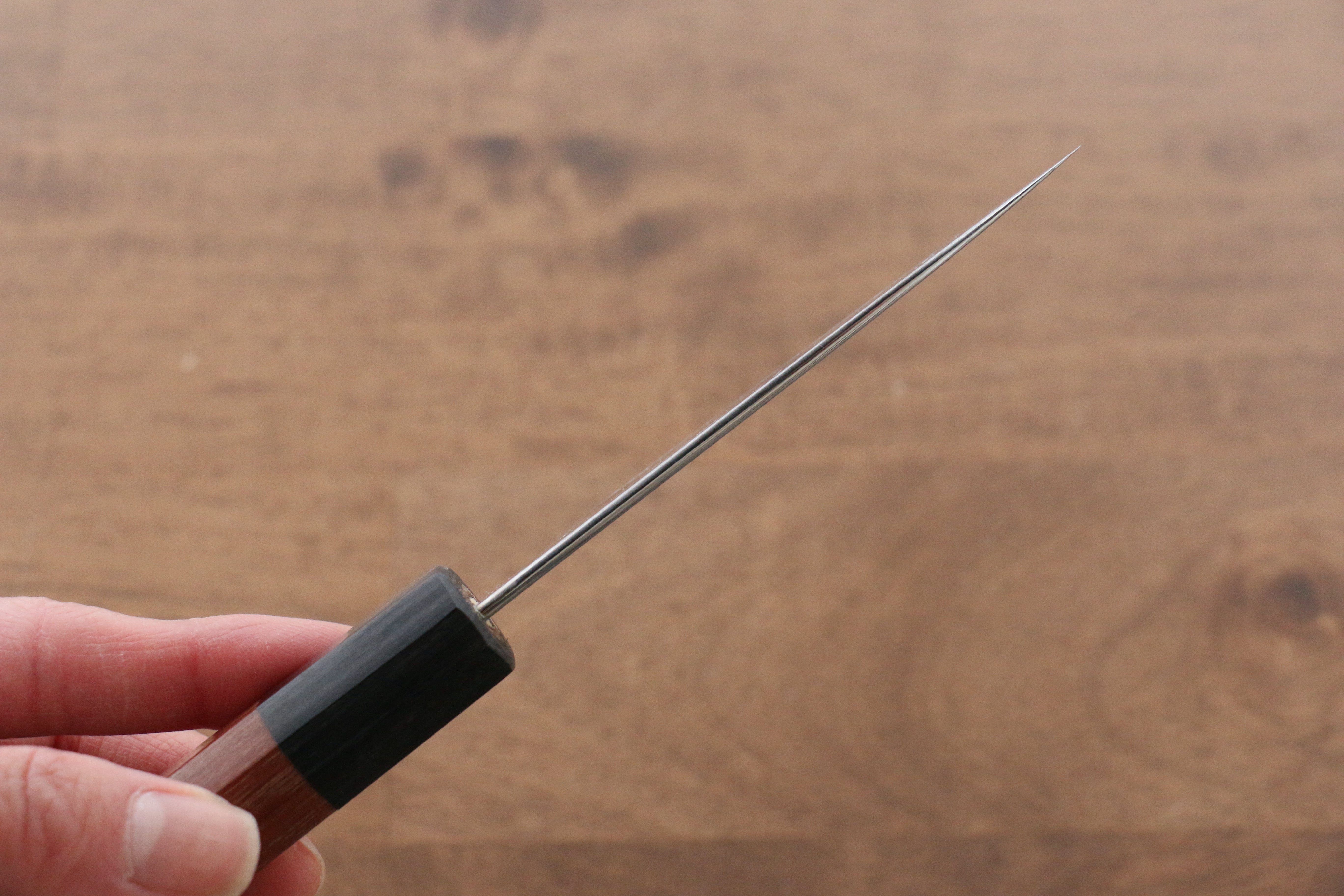 Shibata Takayuki Koutetsu Blue Super Petty-Utility 80mm Jarrah Handle - Japanny - Best Japanese Knife