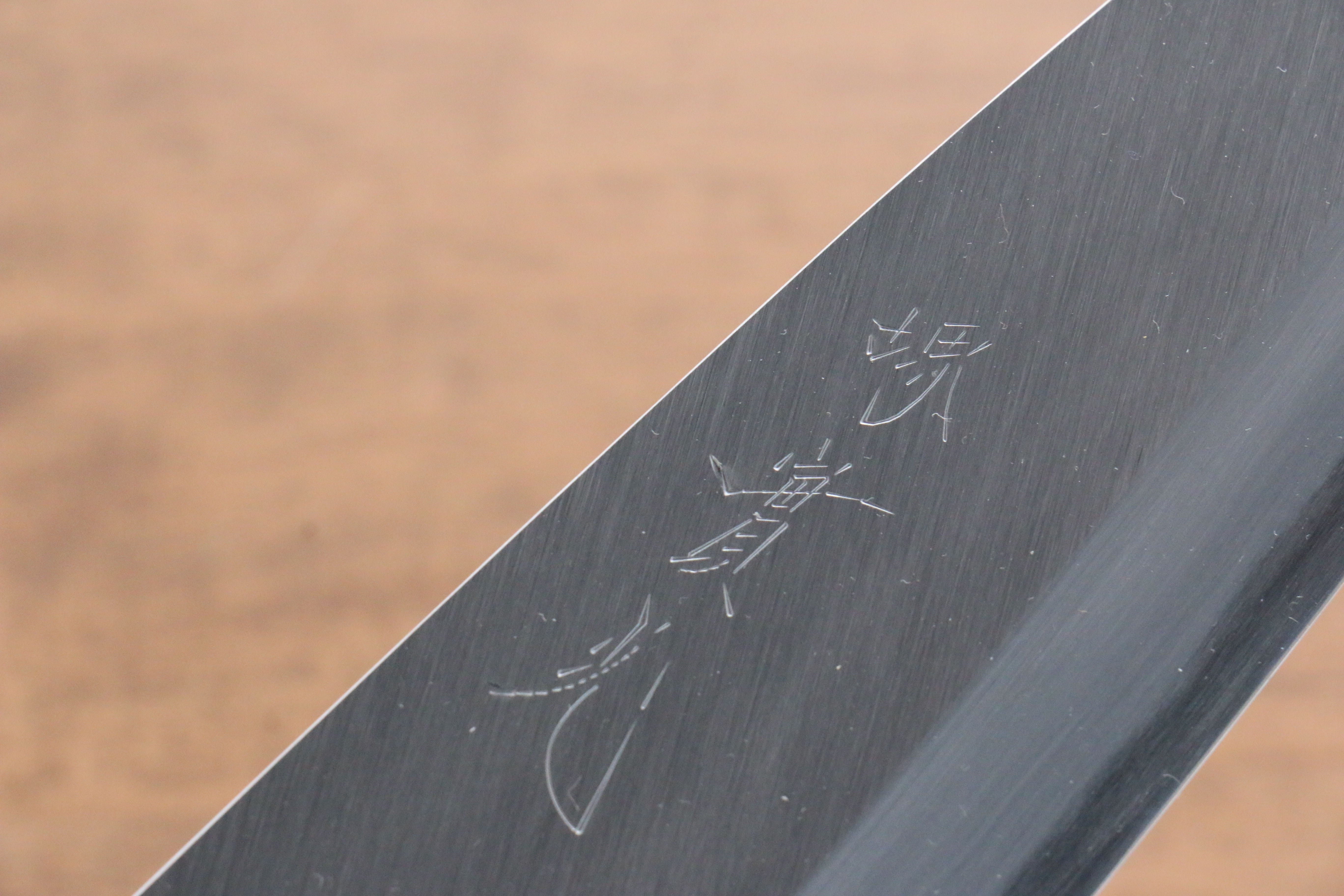 Jikko Shiko White Steel Kiritsuke Deba 150mm Ebony with Double Ring Handle - Japanny - Best Japanese Knife