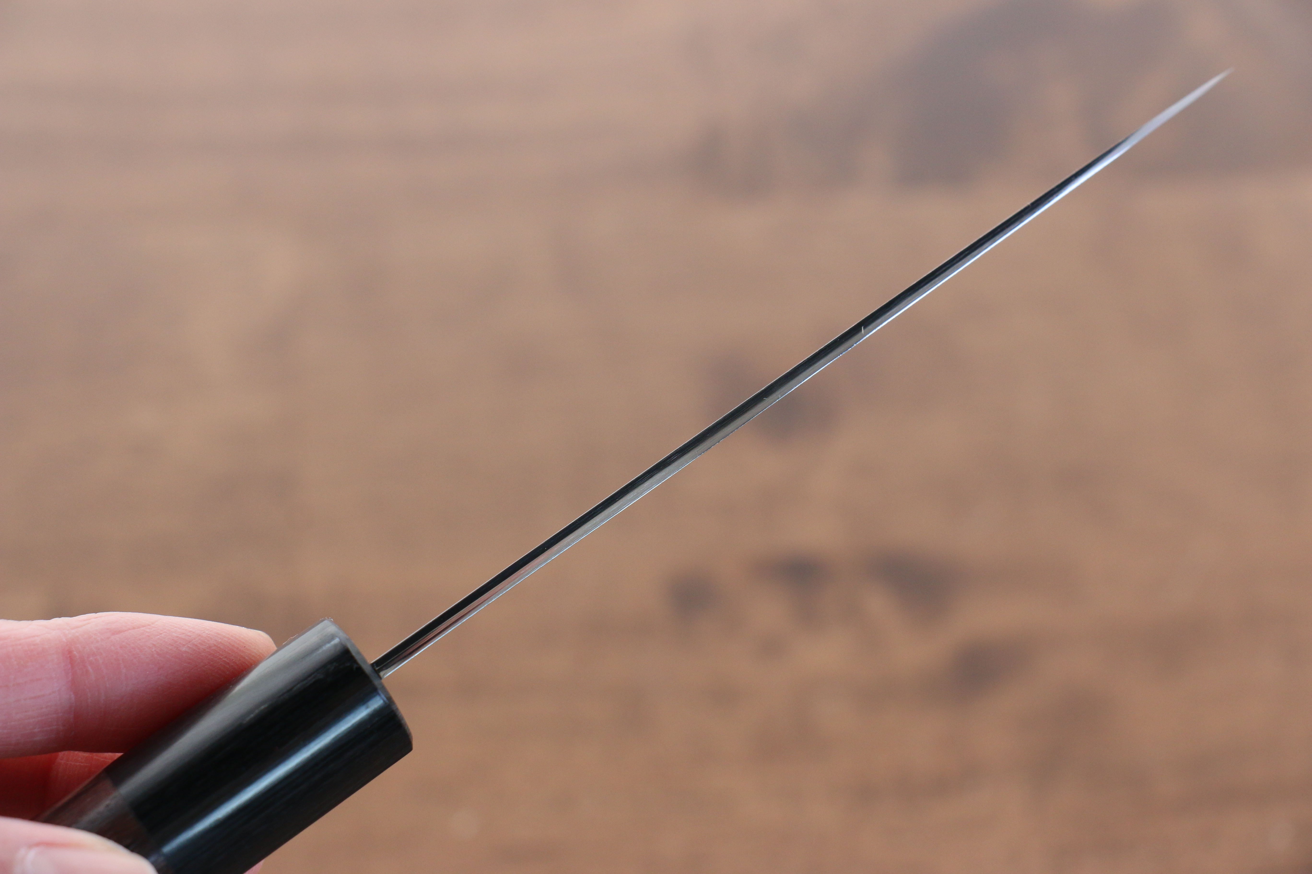 Jikko White Steel No.2 Petty-Utility 120mm Shitan Handle - Japanny - Best Japanese Knife