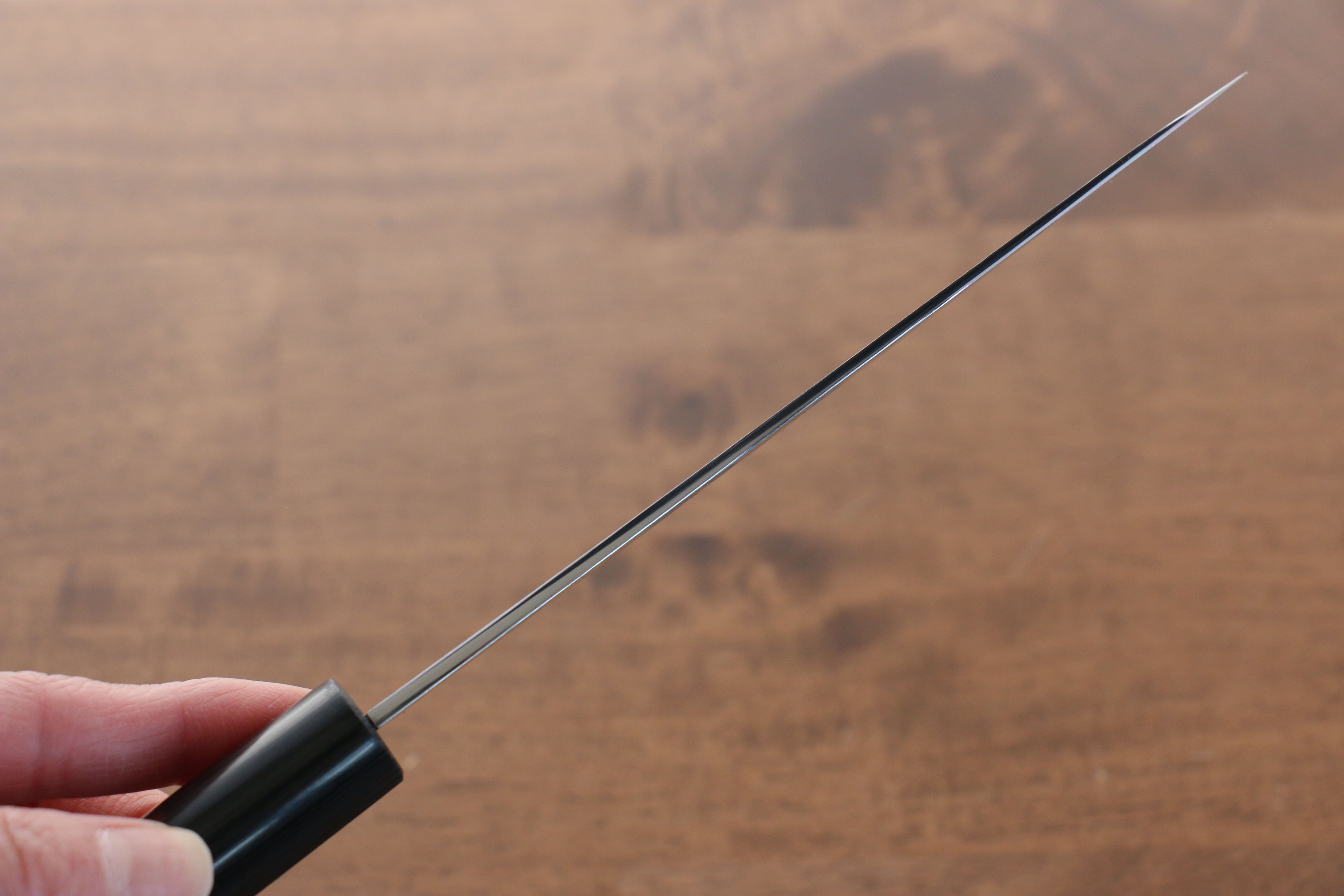 Jikko White Steel No.2 Petty-Utility 150mm Shitan Handle - Japanny - Best Japanese Knife