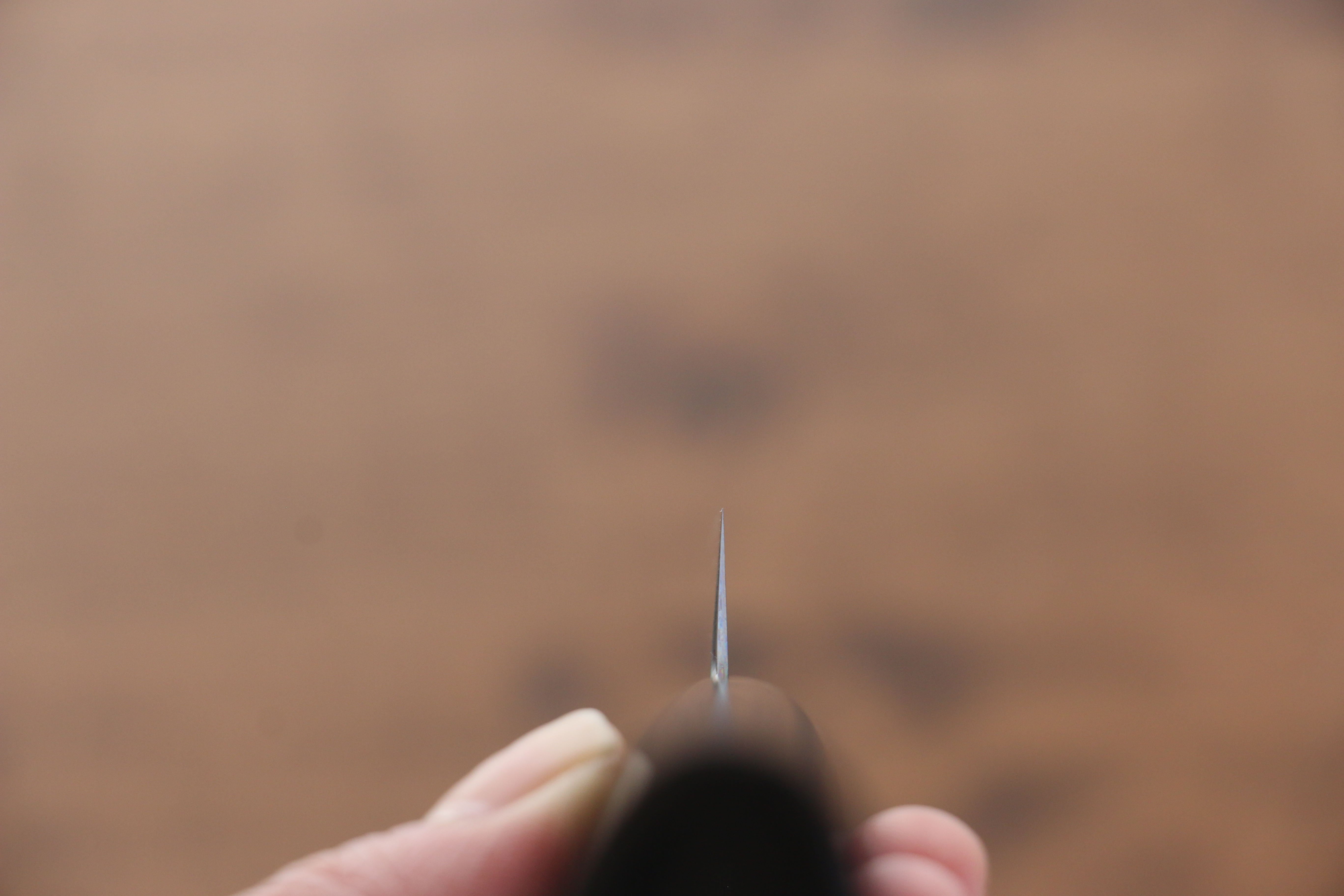 Jikko White Steel No.2 Petty-Utility 150mm Shitan Handle - Japanny - Best Japanese Knife