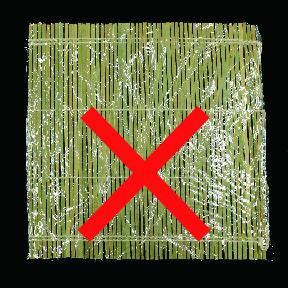 Hasegawa Cutting Board Sushi Roll Mat S 250mm x 165mm - Japanny - Best Japanese Knife