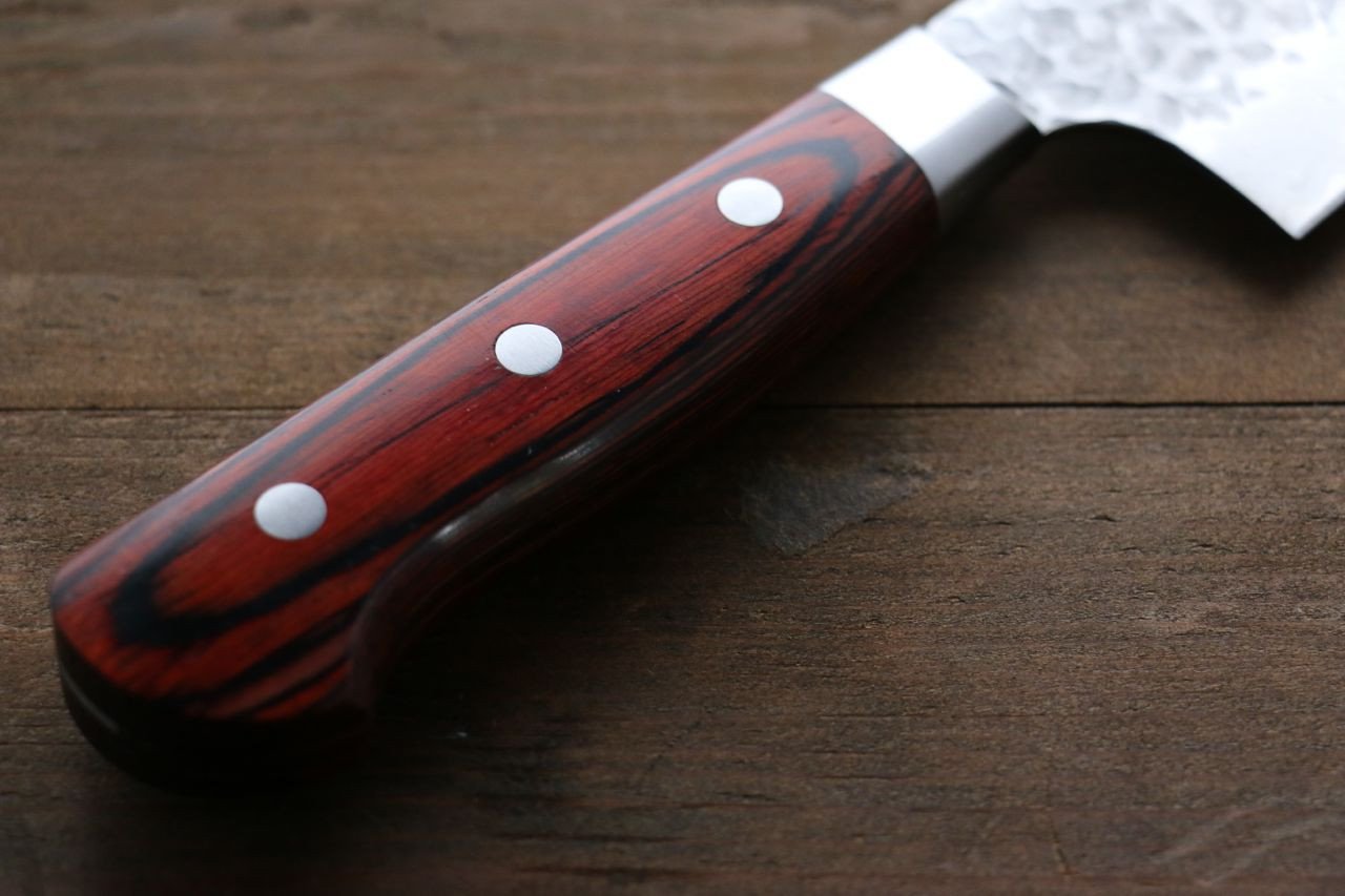 Sakai Takayuki 33 Layer Damascus Gyuto 210mm & Petty 150mm Japanese Kitchen Chef Knives Set - Japanny - Best Japanese Knife