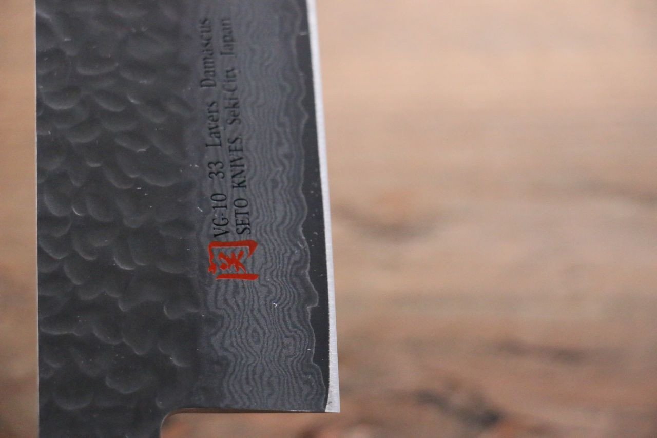 Iseya VG10 Damascus Santoku 180mm - Japanny - Best Japanese Knife