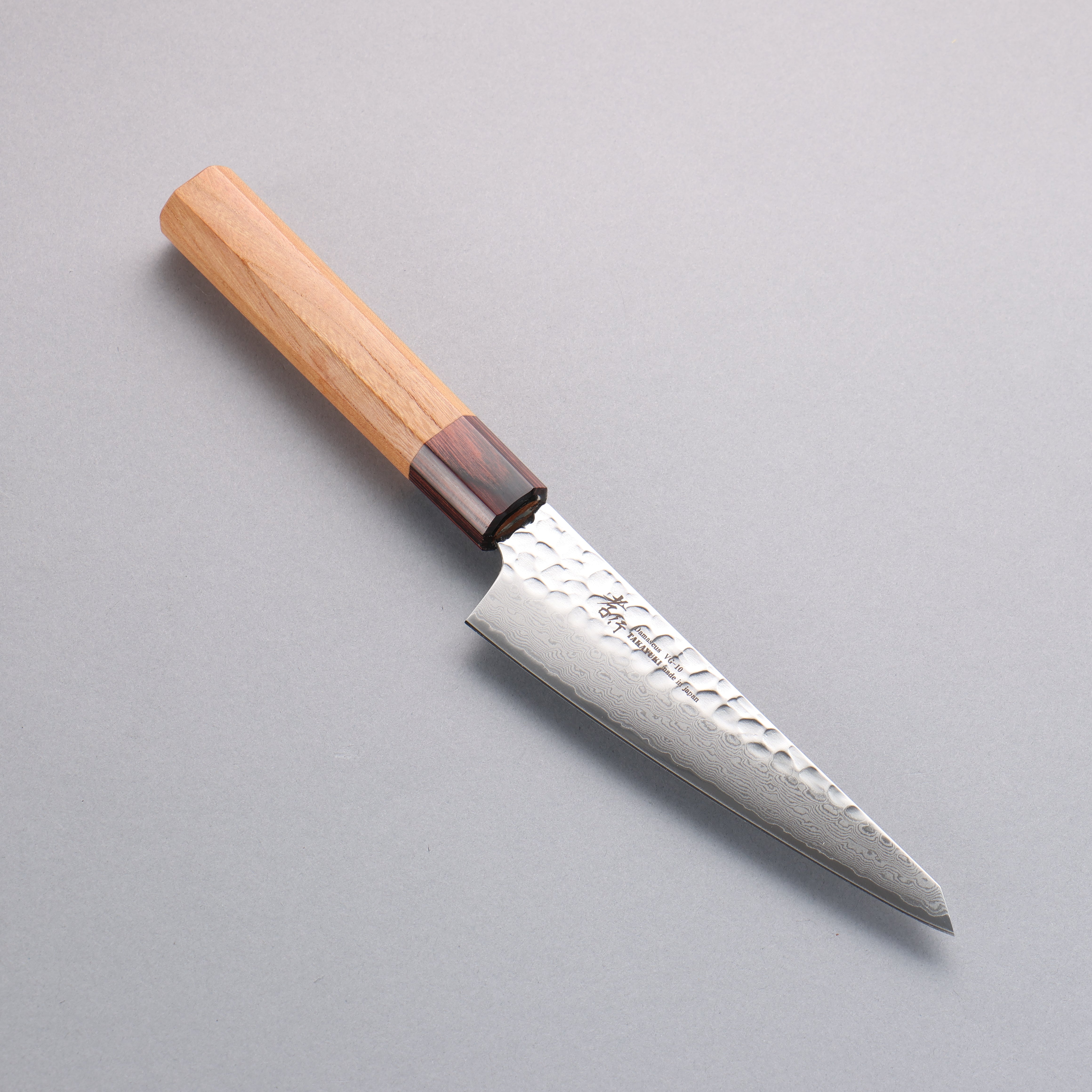 Sakai Takayuki VG10 33 Layer Damascus Sabaki 150mm Keyaki (Japanese Elm) Handle - Japanny - Best Japanese Knife