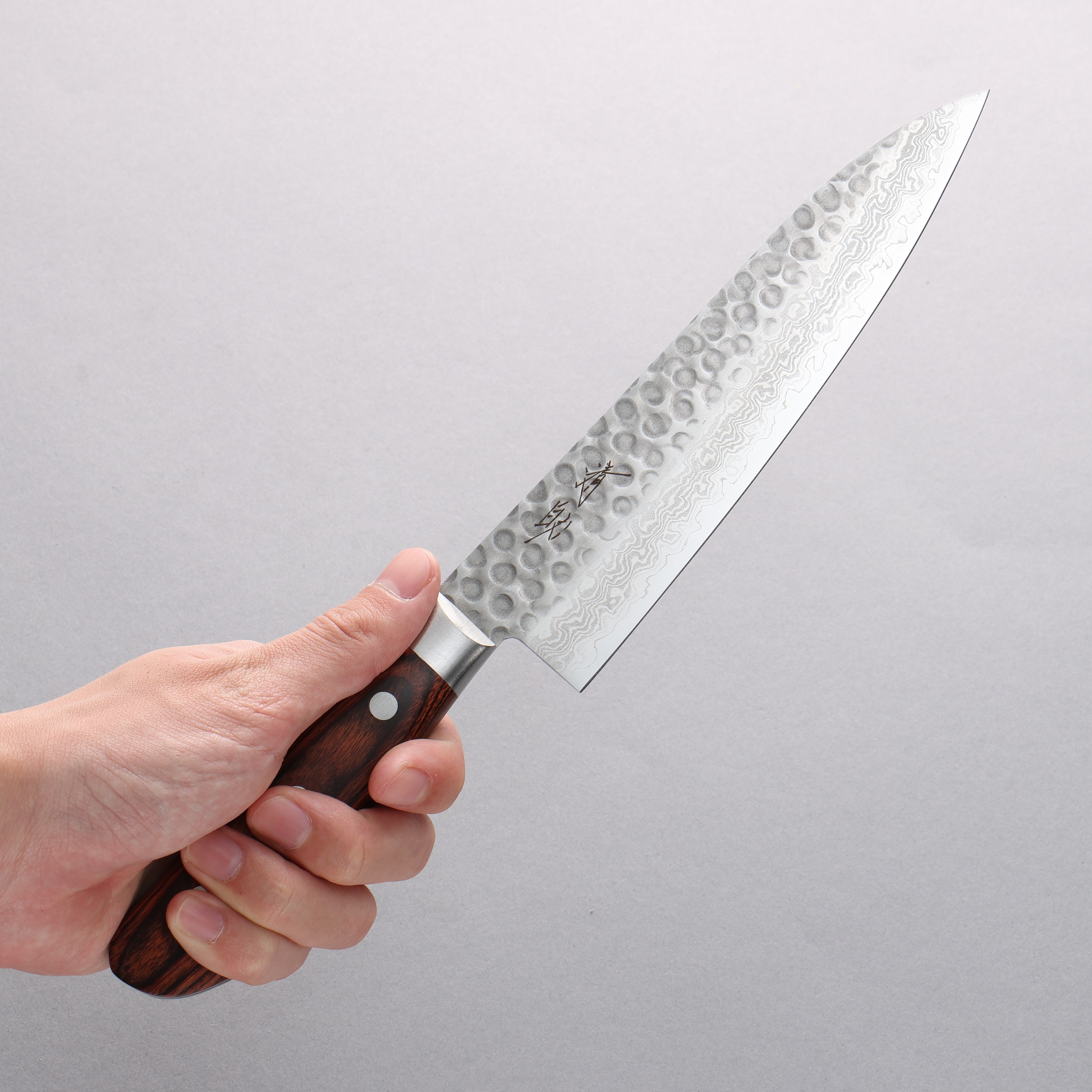 Seisuke VG10 17 Layer Damascus Gyuto 180mm Mahogany Handle - Japanny - Best Japanese Knife