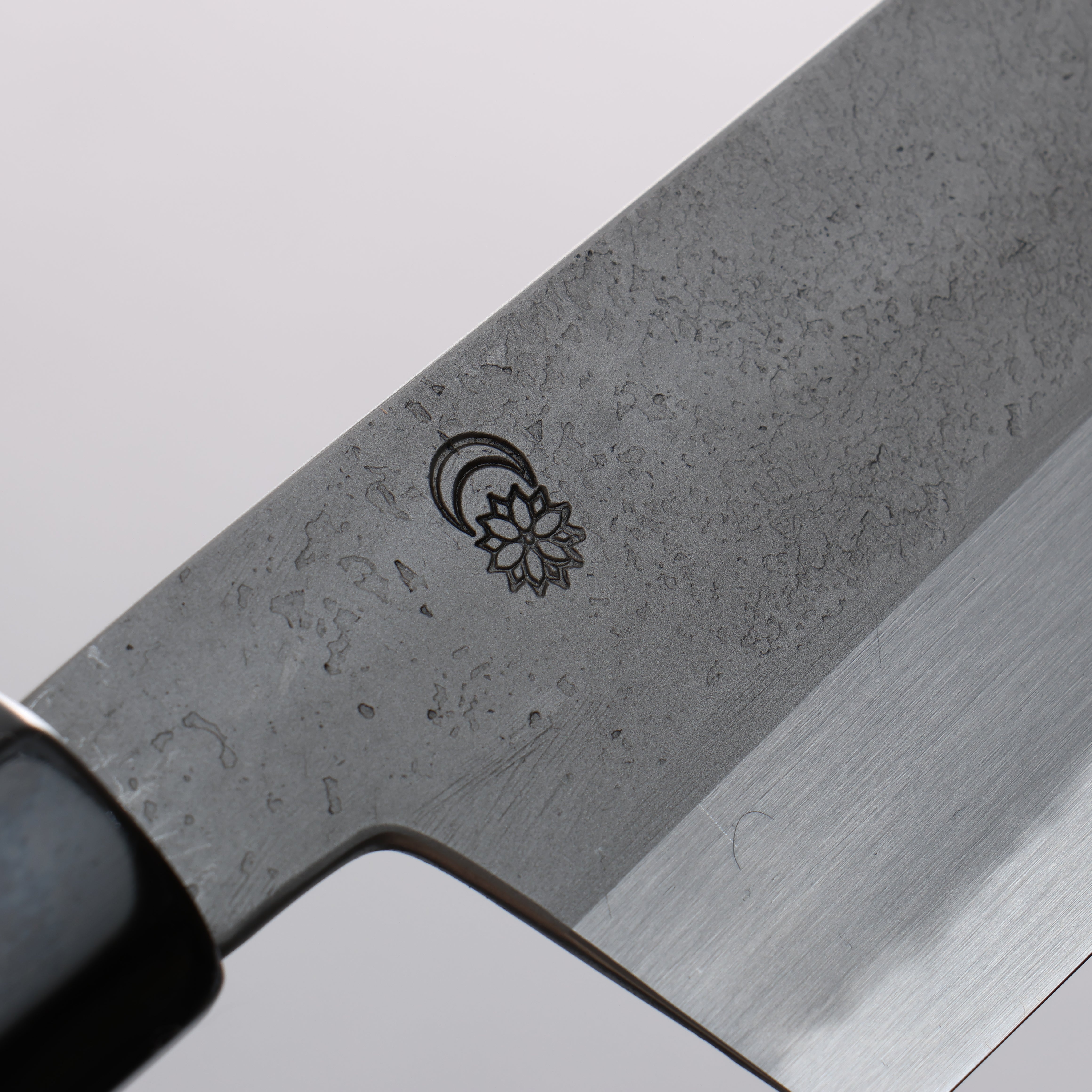 Kikuzuki White Steel No.2 Nashiji Gyuto 240mm Magnolia Handle - Japanny - Best Japanese Knife