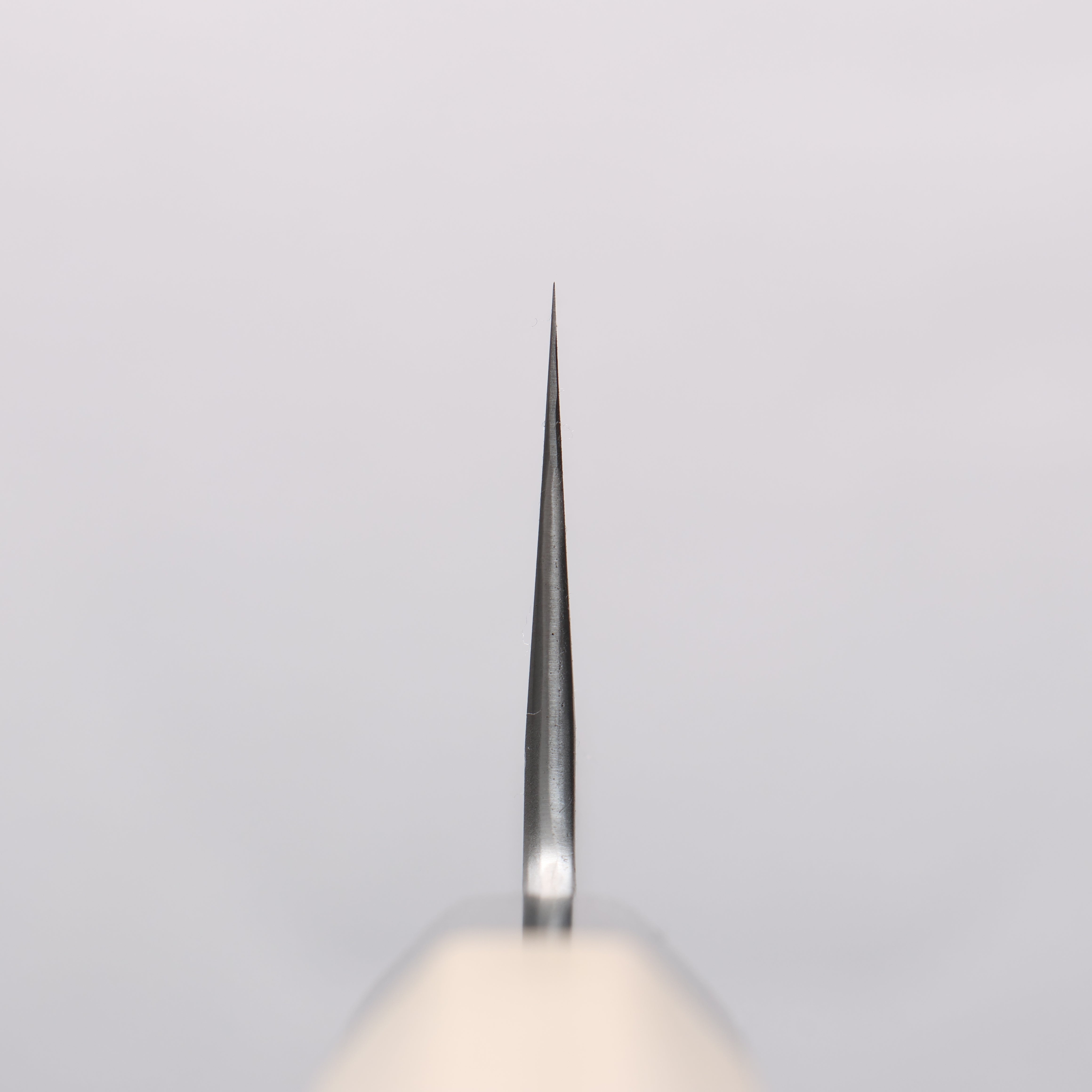 Kikuzuki White Steel No.2 Nashiji Santoku 180mm Magnolia Handle - Japanny - Best Japanese Knife