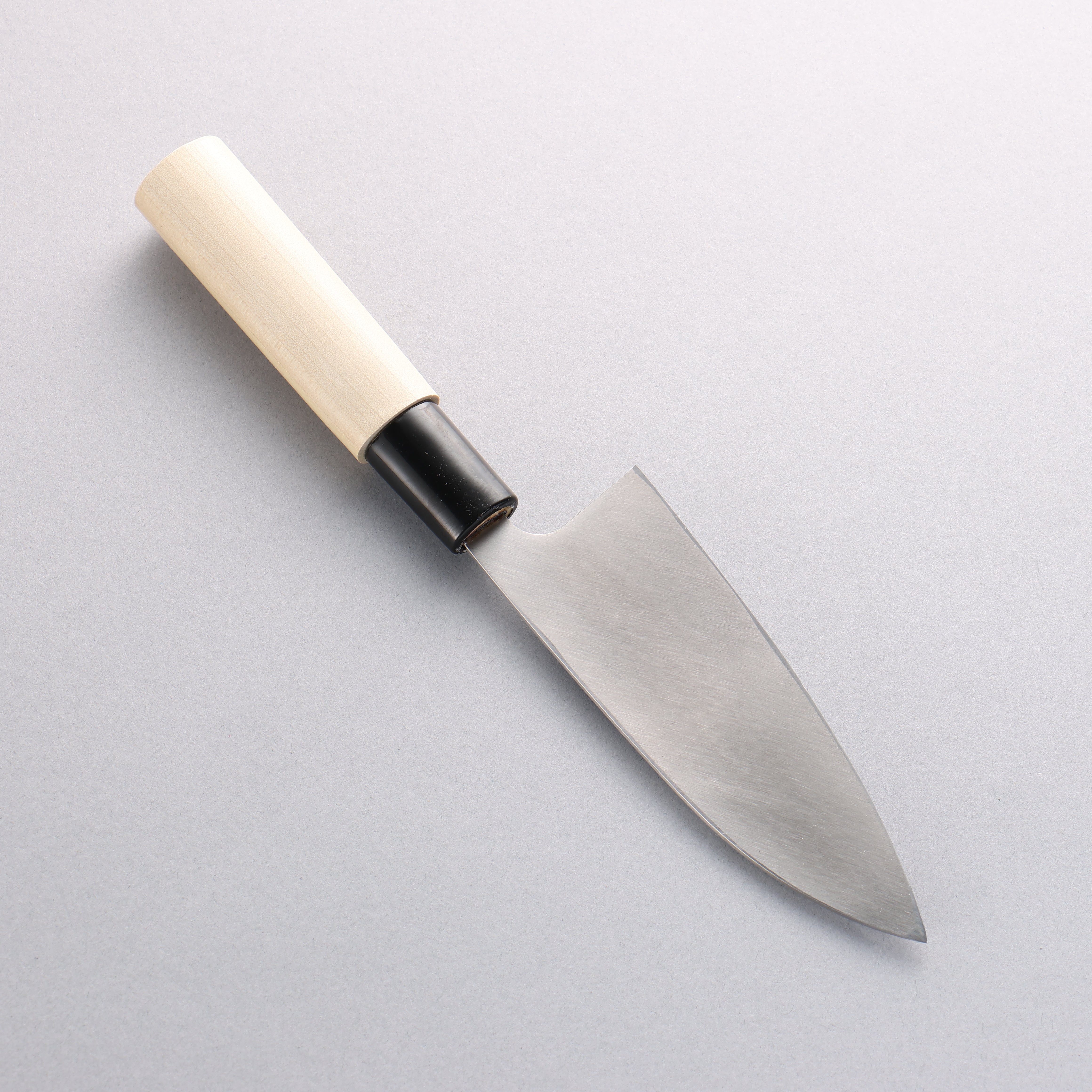 Sakai Takayuki INOX Molybdenum Ajikiri 120mm Magnolia Handle - Japanny - Best Japanese Knife
