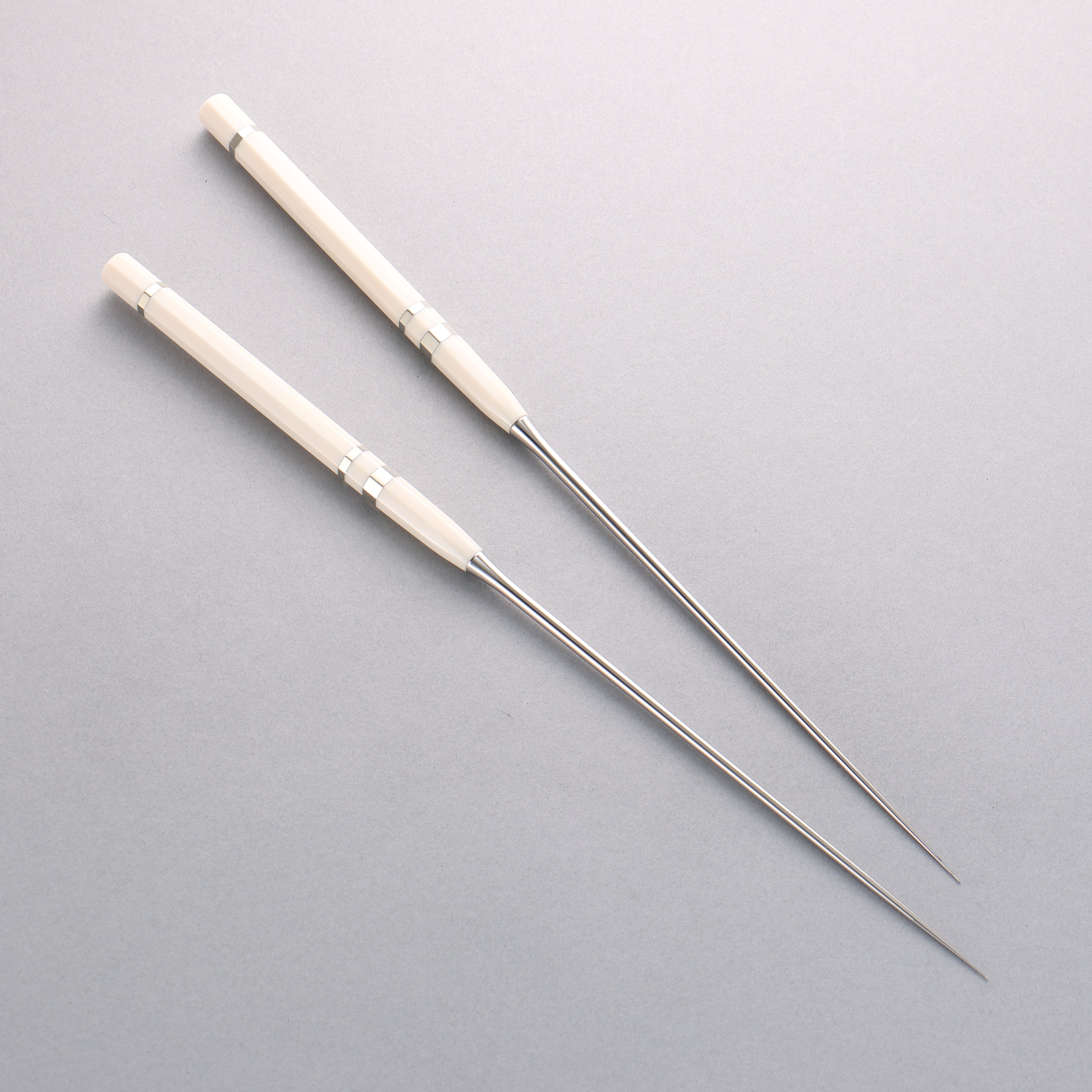 Stainless Steel Moribashi Imitation Ivory Handle 180mm - Japanny - Best Japanese Knife