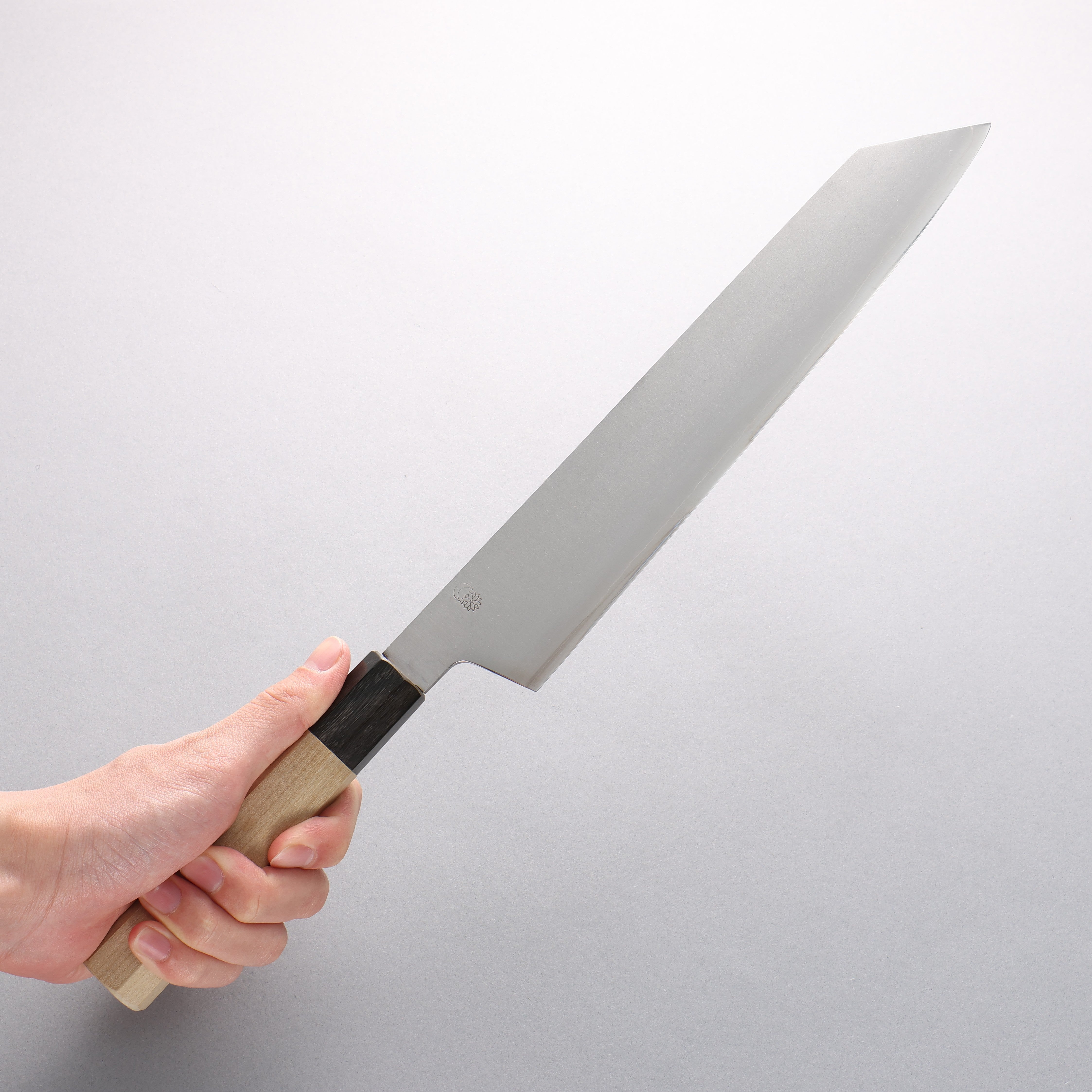 Kikuzuki Silver Steel No.3 Bokashi Kiritsuke Gyuto 270mm Magnolia Handle - Japanny - Best Japanese Knife