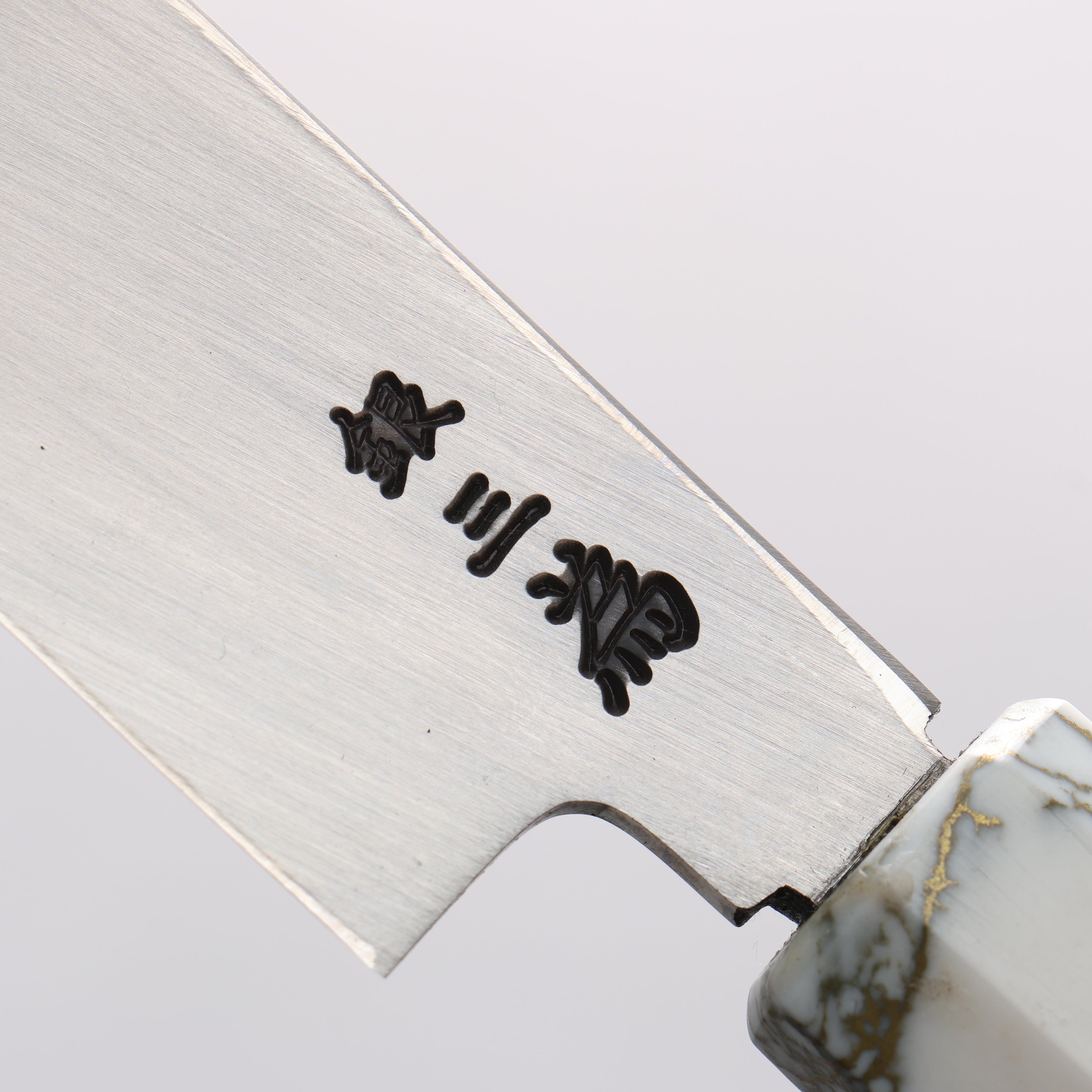 Sakai Takayuki Chef Series Silver Steel No.3 Yanagiba 300mm Stabilized wood (White Ferrule and End Cap) Handle with Sheath - Japanny - Best Japanese Knife