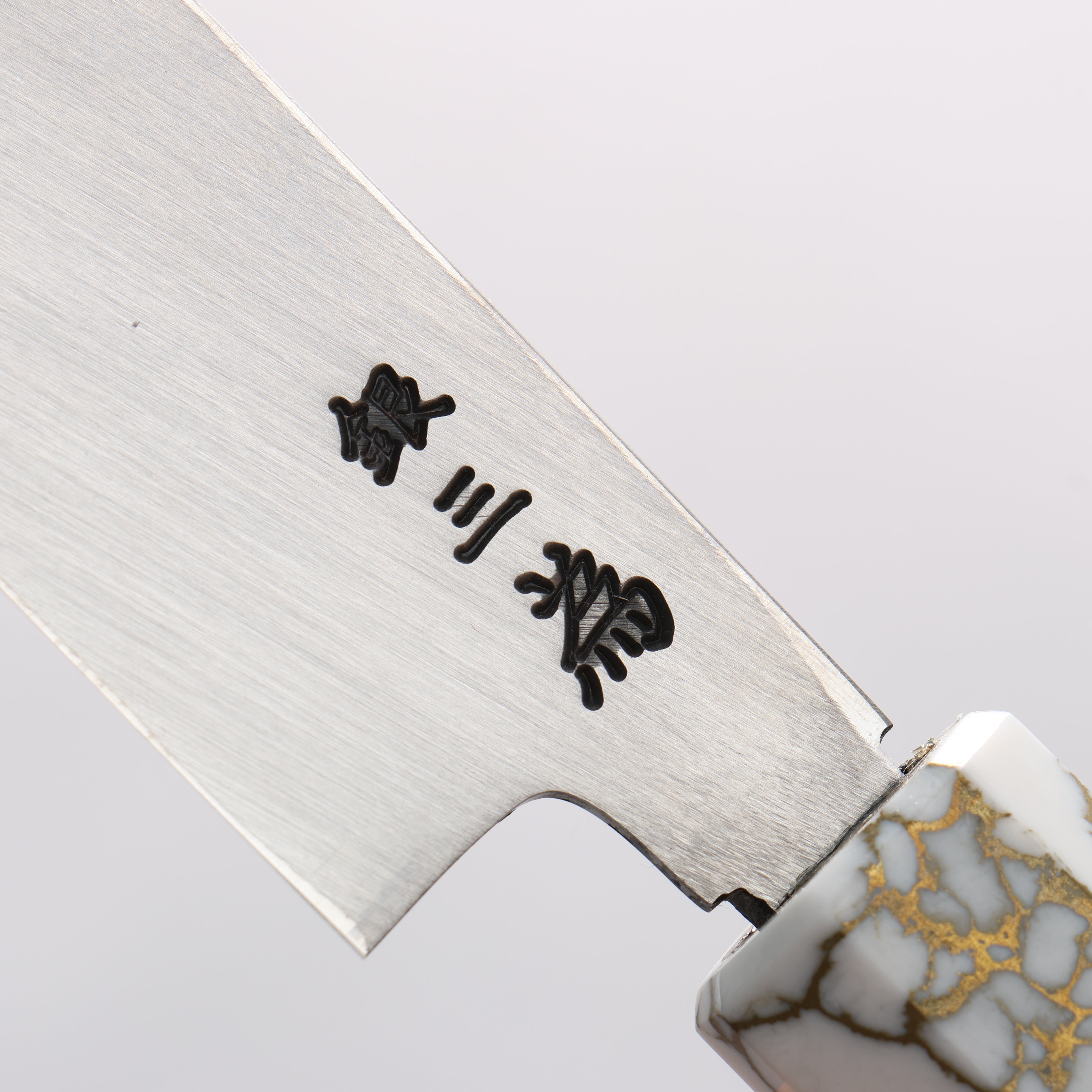 Sakai Takayuki Chef Series Silver Steel No.3 Yanagiba 270mm Stabilized wood (White Ferrule and End Cap) Handle with Sheath - Japanny - Best Japanese Knife